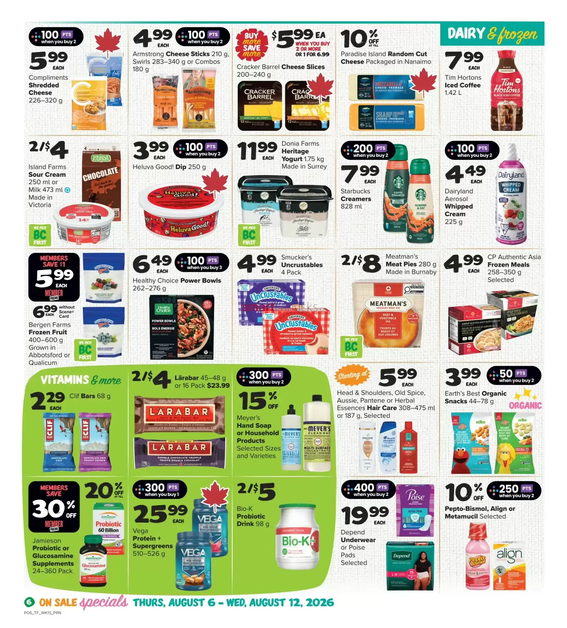 Thrifty Foods Summerfest from August 6 to August 12 2026 - flyer page 7