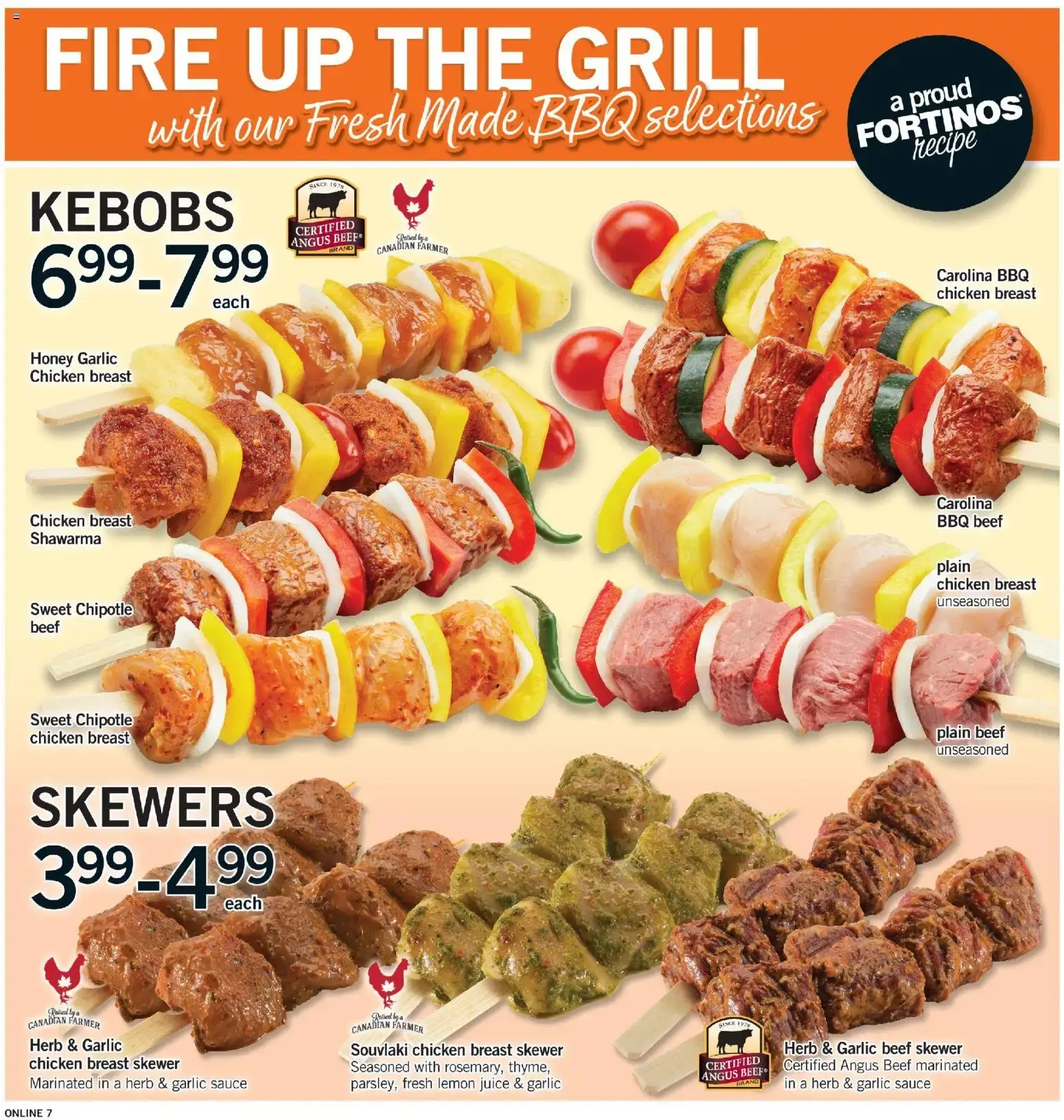 Fortinos weekly flyer / circulaire from August 6 to August 12 2026 - flyer page 7
