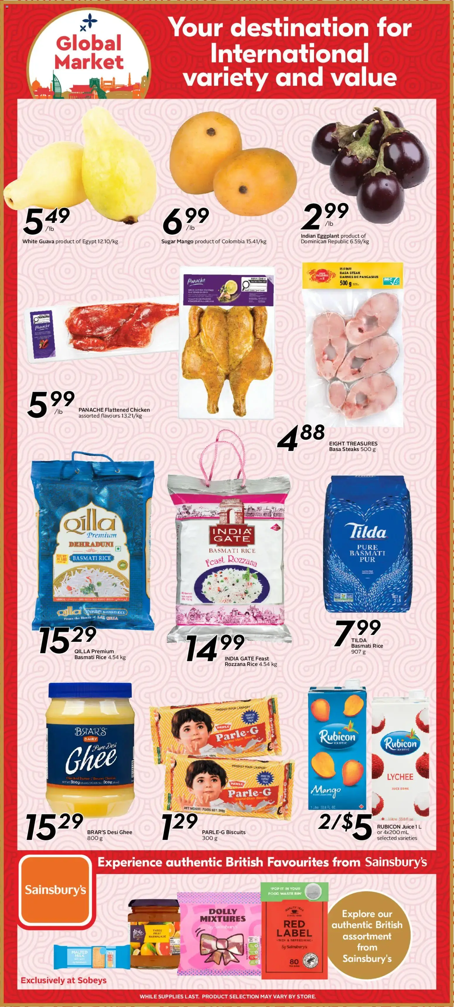 Sobeys weekly flyer / circulaire from August 6 to August 12 2026 - flyer page 14