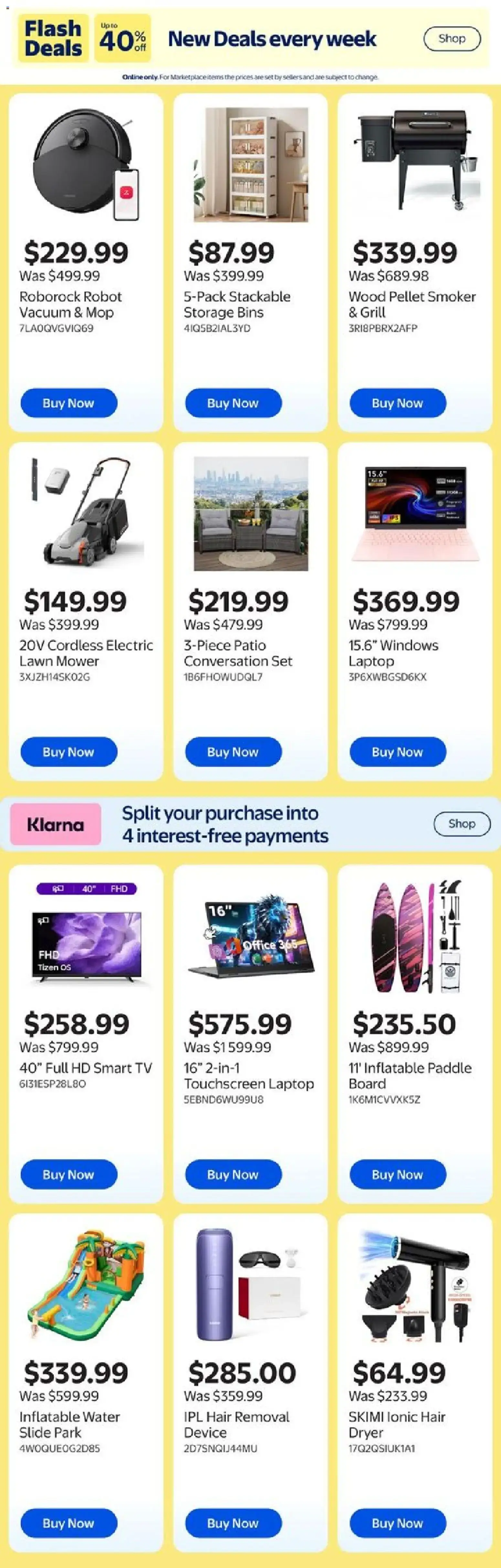 Walmart weekly flyer from Aug 6, 2026 > weekly specials & deals from August 6 to August 12 2026 - flyer page 27