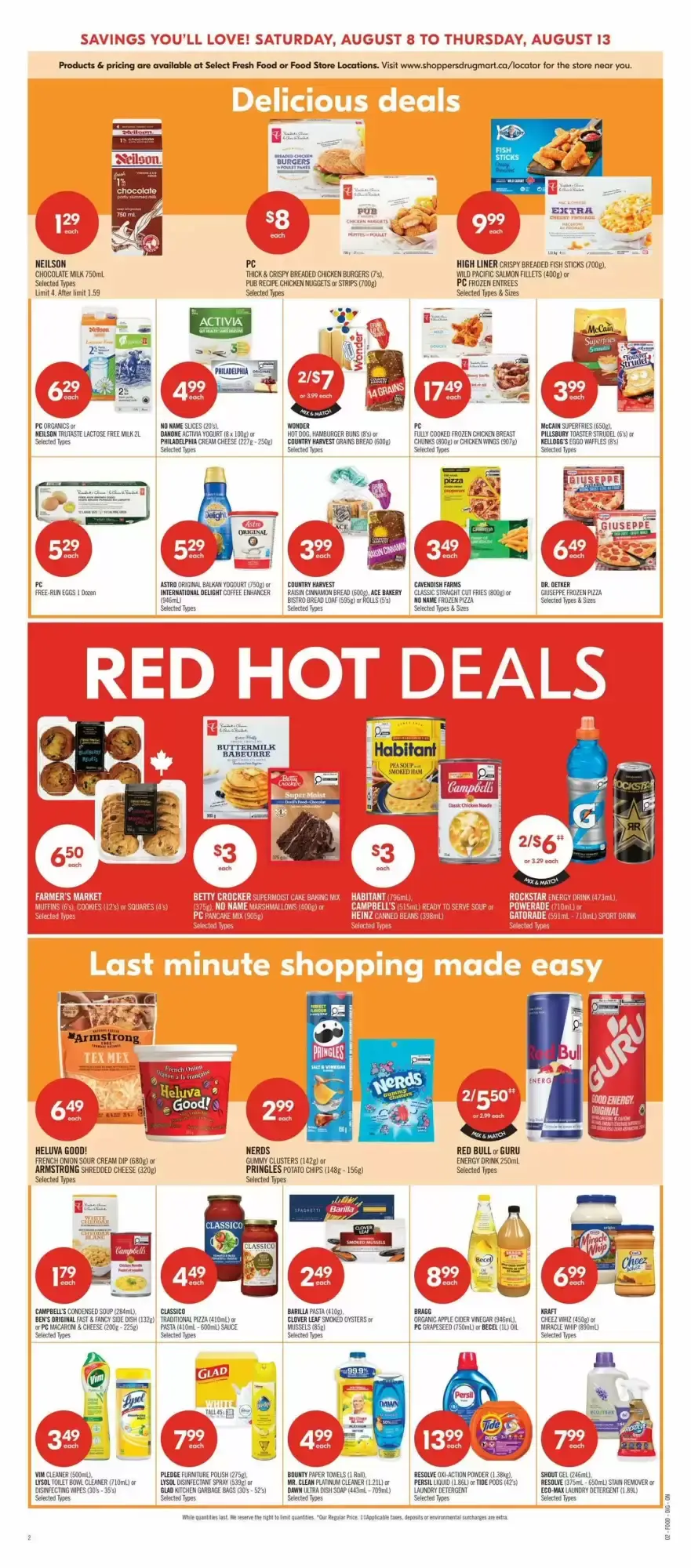 Shoppers Drug Mart flyer week 32 from August 8 to August 13 2026 - flyer page 7