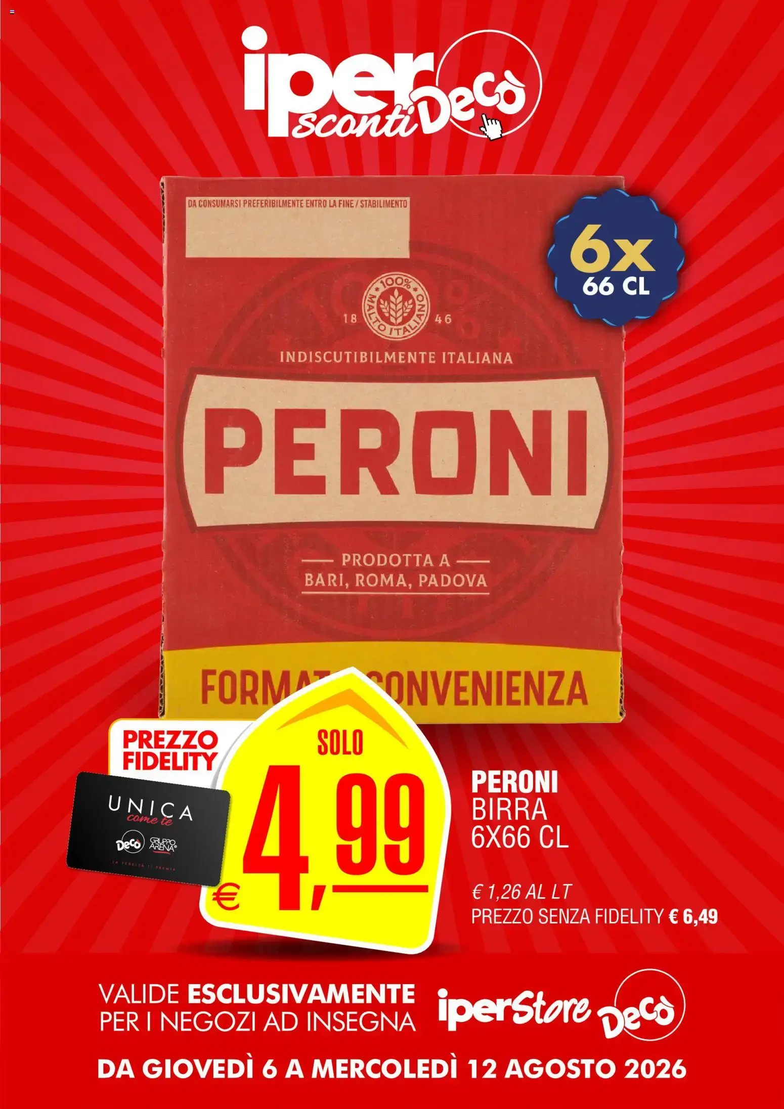 Nuovo Decò volantino iperStore Sicilia dal 06/08/2026 > offerte anteprima 🛍️ da 6 agosto a 12 agosto di 2026 - Pagina del volantino 8
