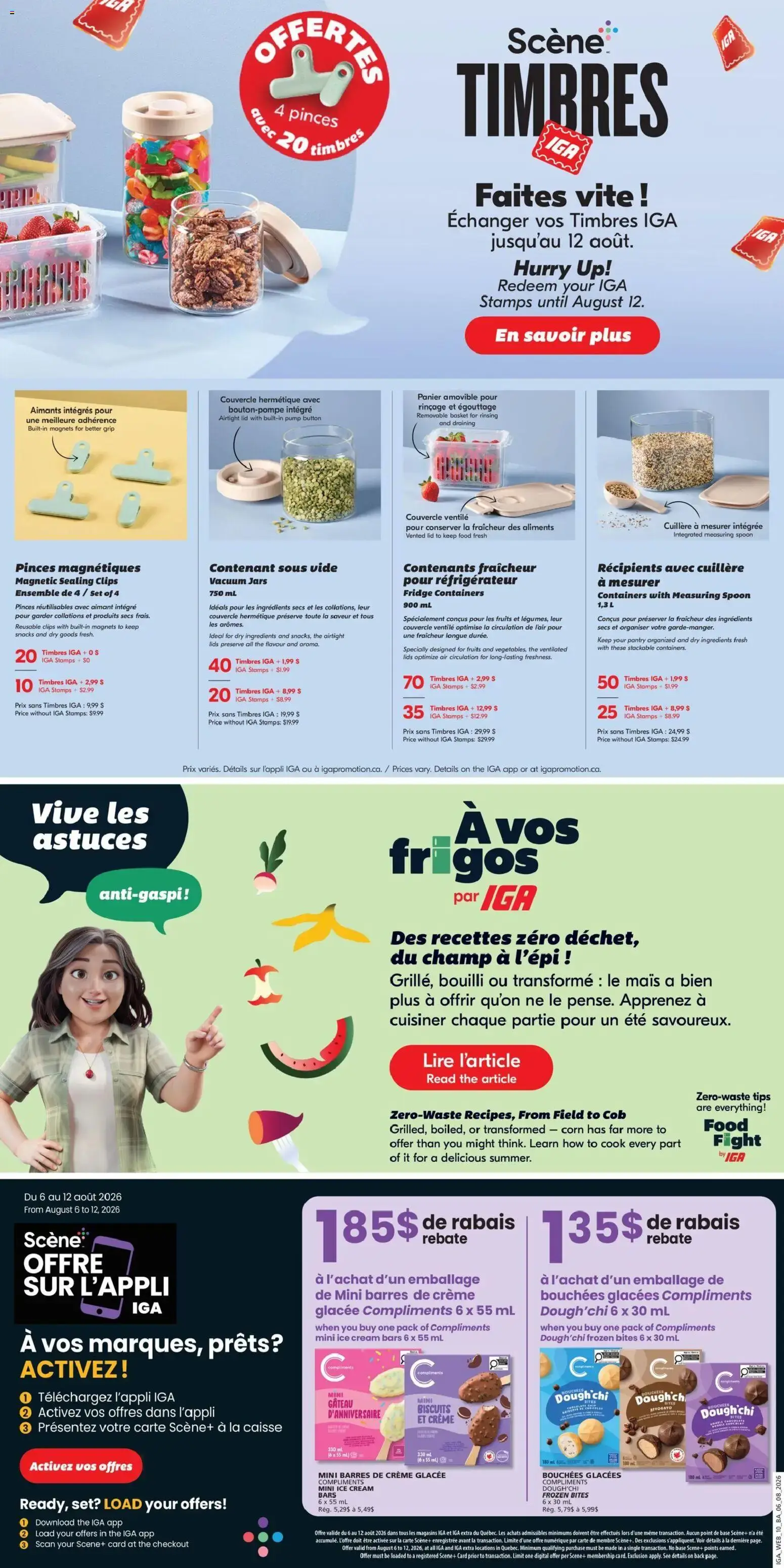 IGA weekly flyer / circulaire from August 6 to August 12 2026 - flyer page 14