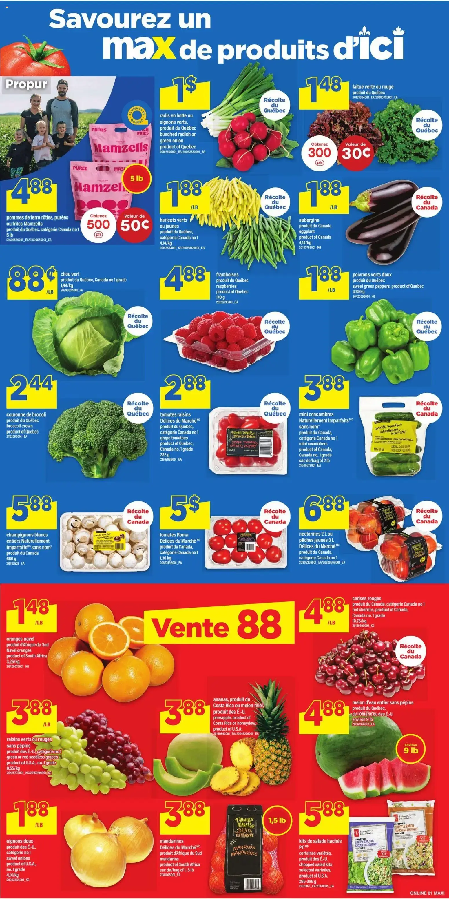 Maxi weekly flyer / circulaire from Aug 13, 2026 > weekly specials & deals from August 13 to August 19 2026 - flyer page 4