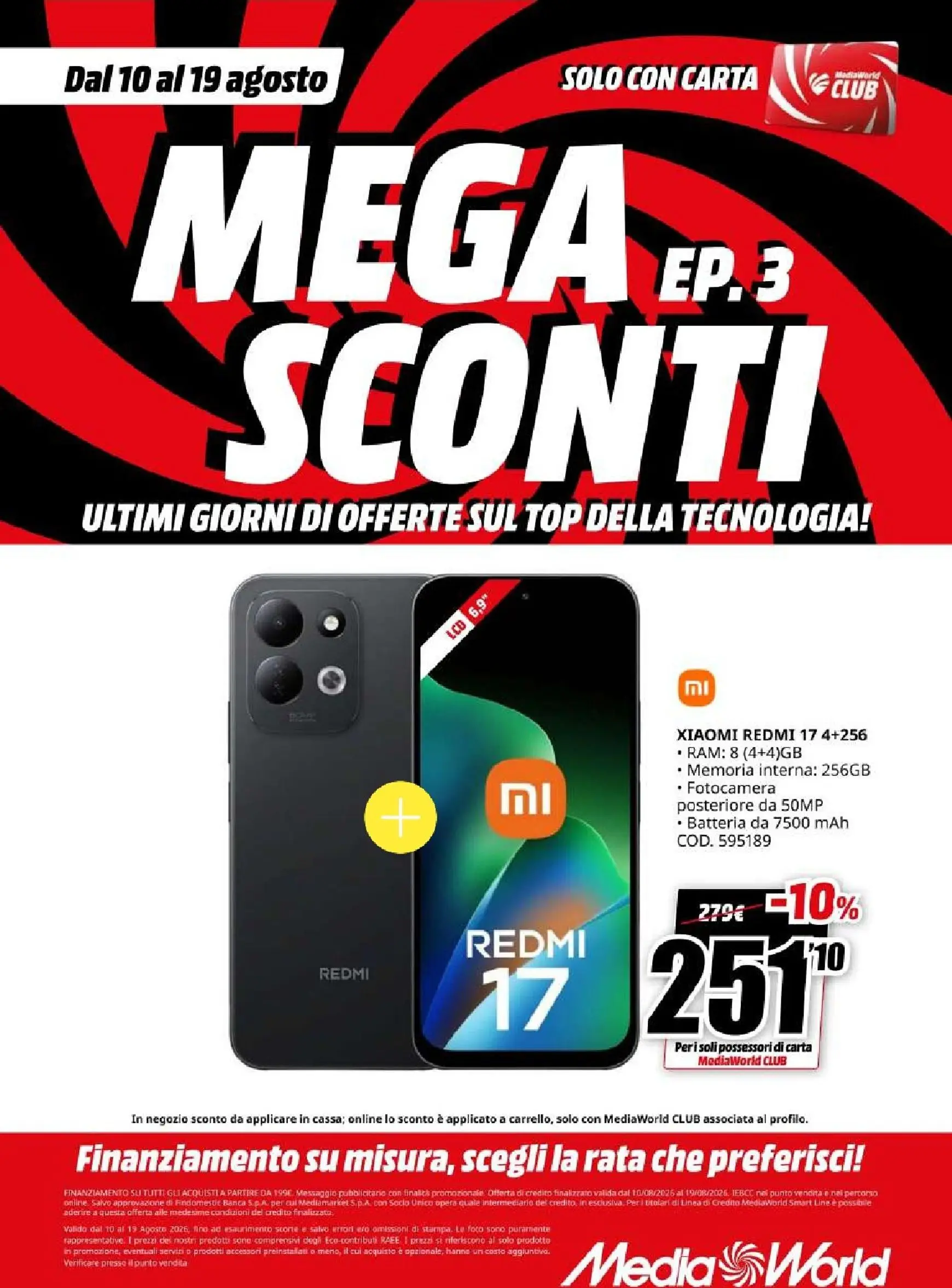 MEGA EP.3 SCONTI ULTIMI GIORNI DI OFFERTE SUL TOP DELLA TECNOLOGIA! da 10 agosto a 19 agosto di 2026 - Pagina del volantino 5
