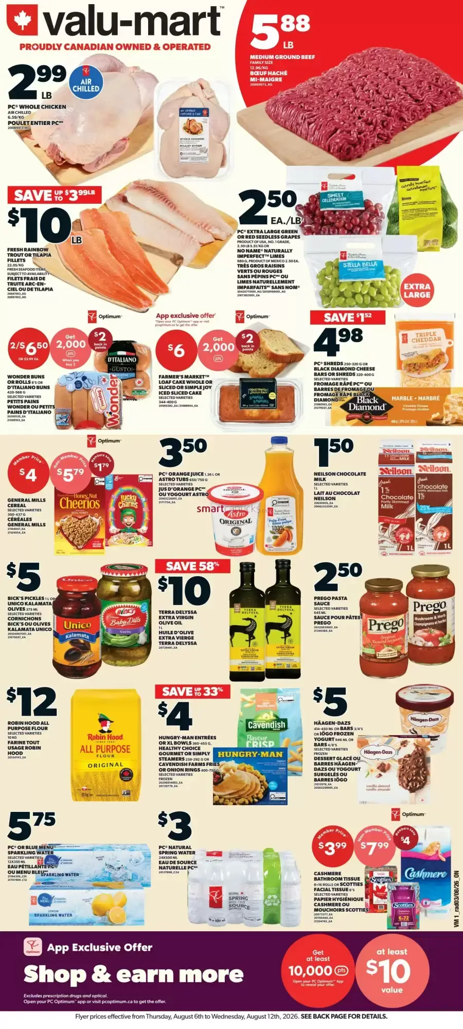 Valu-mart flyer week 32 from August 6 to August 12 2026 - flyer page 1