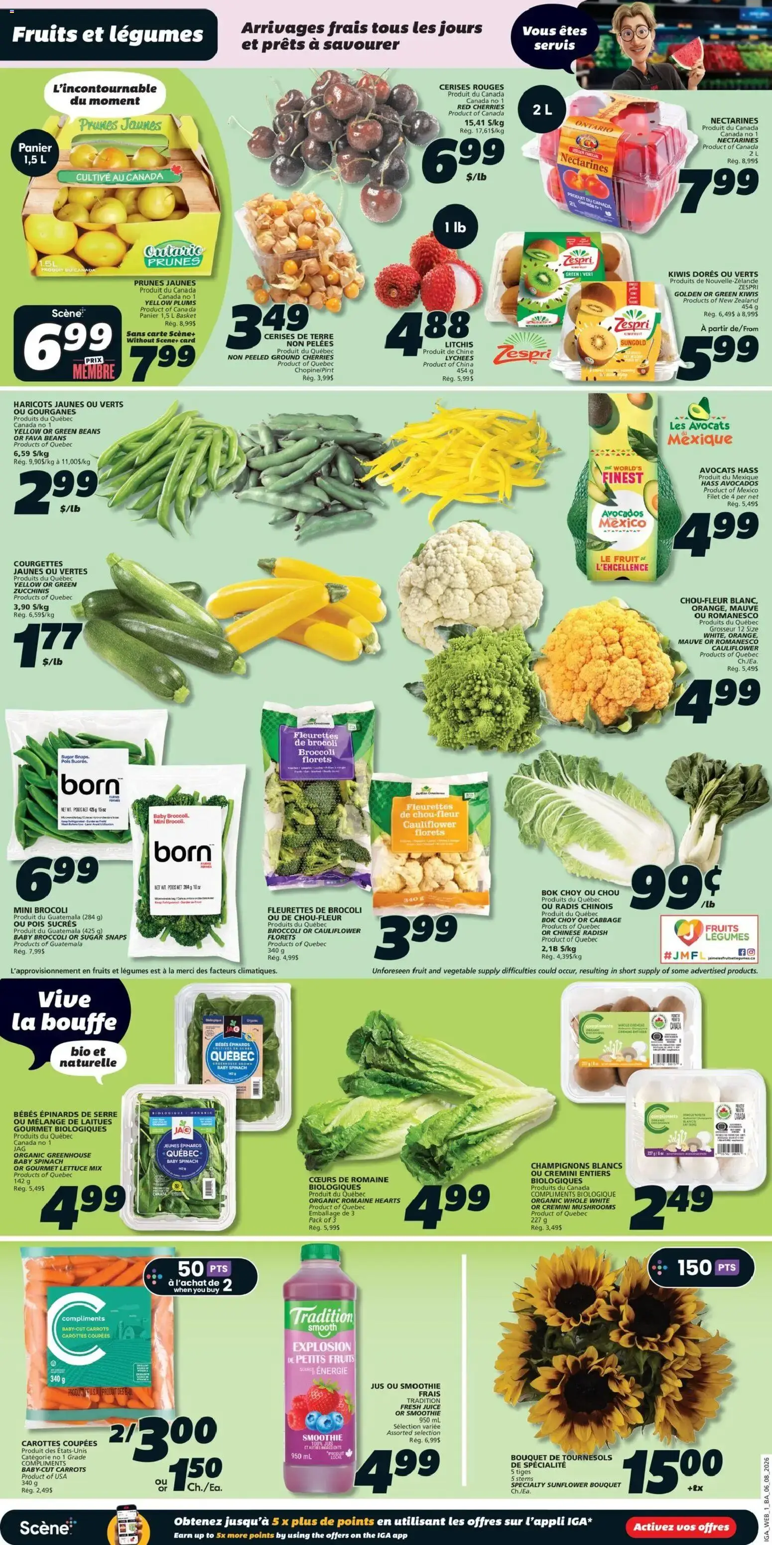 IGA weekly flyer / circulaire from August 6 to August 12 2026 - flyer page 3