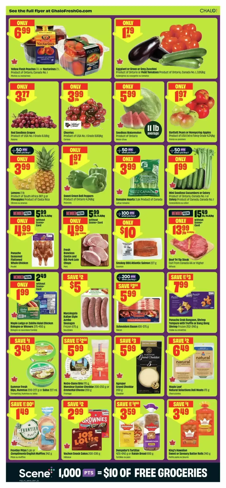 FreshCo Long Weekend Deals from July 30 to August 5 2026 - flyer page 3