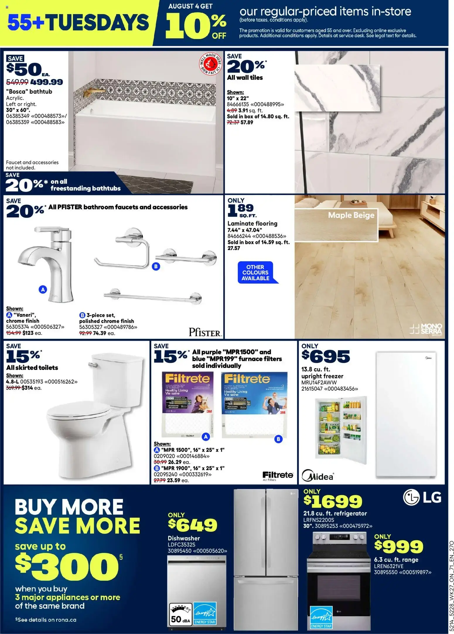 Rona weekly flyer from Jul 30, 2026 > weekly specials & deals from July 30 to August 2 2026 - flyer page 5