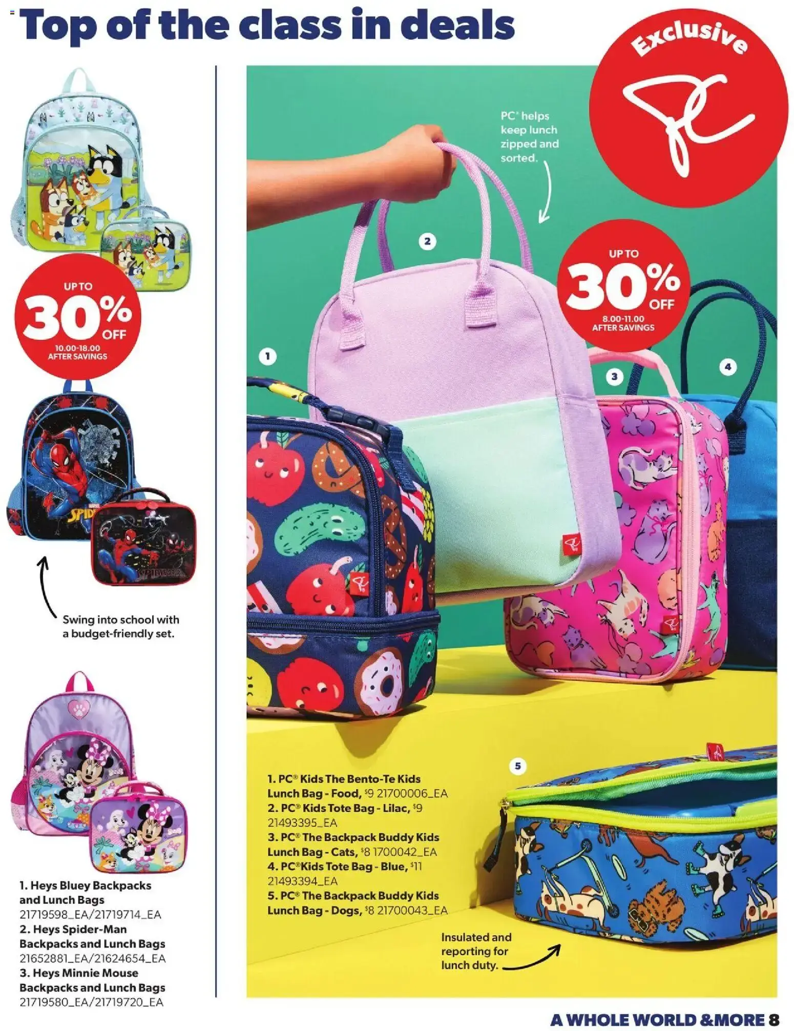 Real Canadian Superstore flyer - Back to school from August 6 to September 9 2026 - flyer page 8