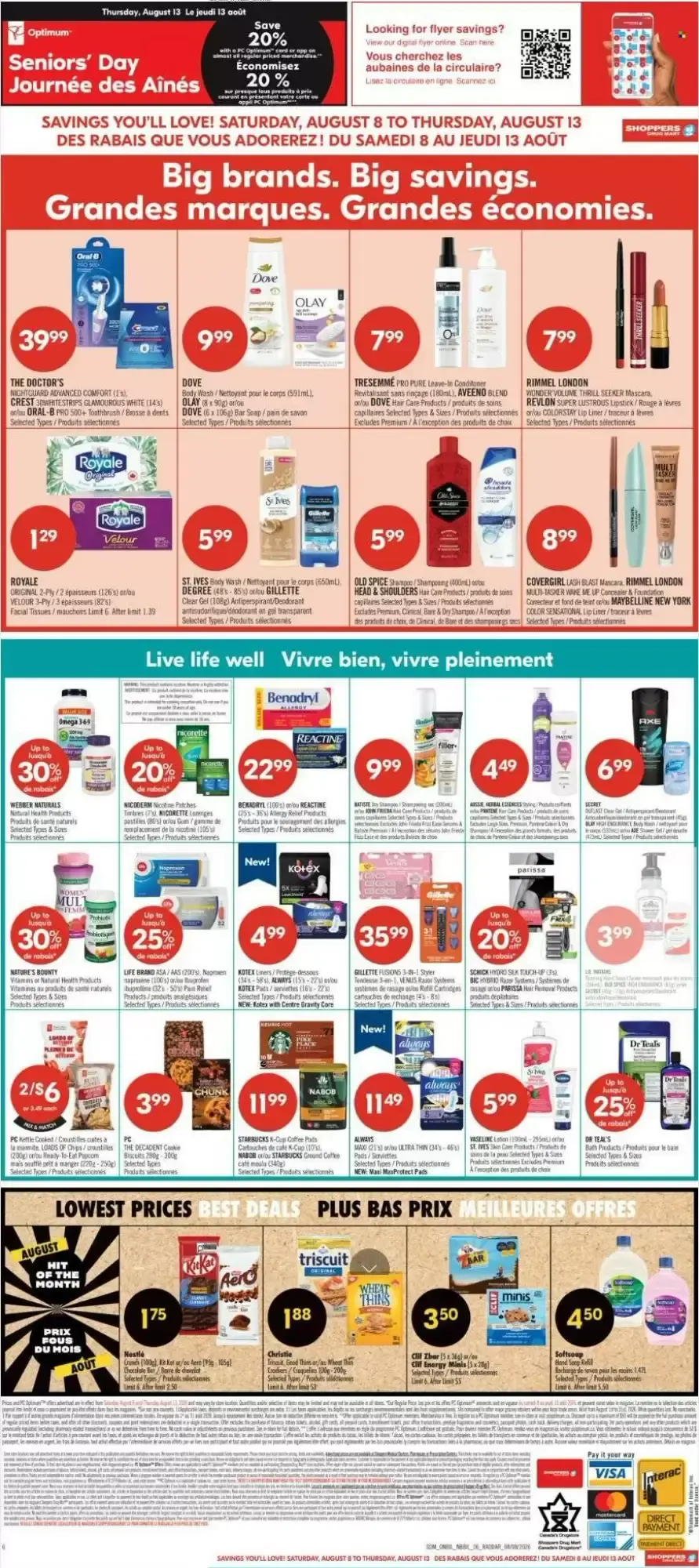 Shoppers Drug Mart flyer week 32 from August 8 to August 13 2026 - flyer page 2