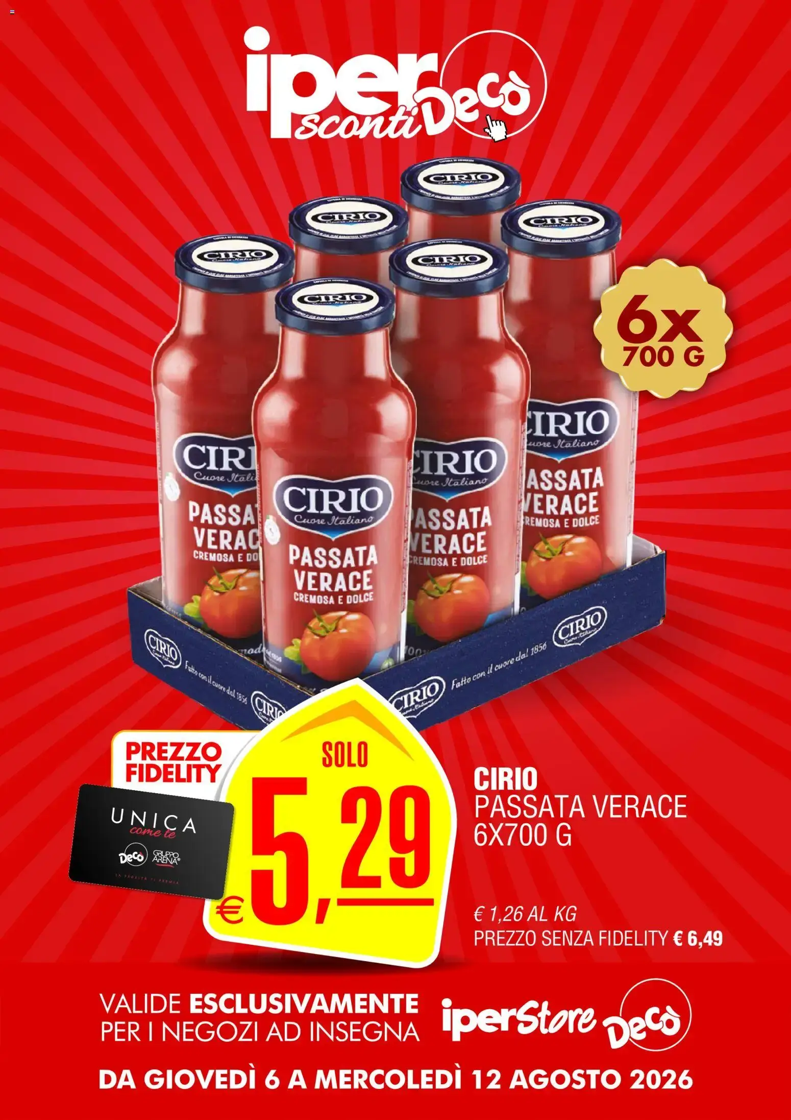 Nuovo Decò volantino iperStore Sicilia dal 06/08/2026 > offerte anteprima 🛍️ da 6 agosto a 12 agosto di 2026 - Pagina del volantino 5