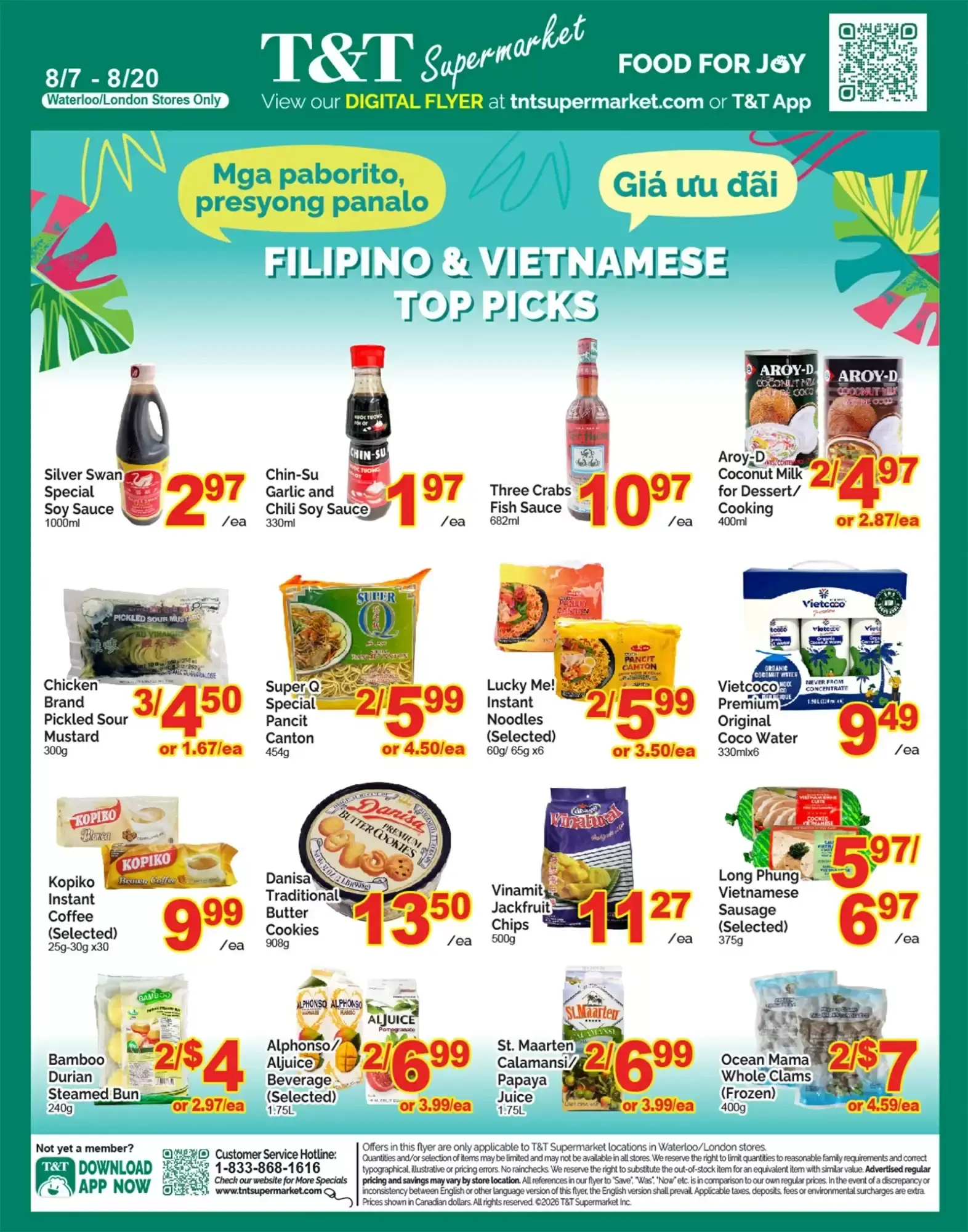 T&T Supermarket flyer week 32 from August 7 to August 13 2026 - flyer page 5