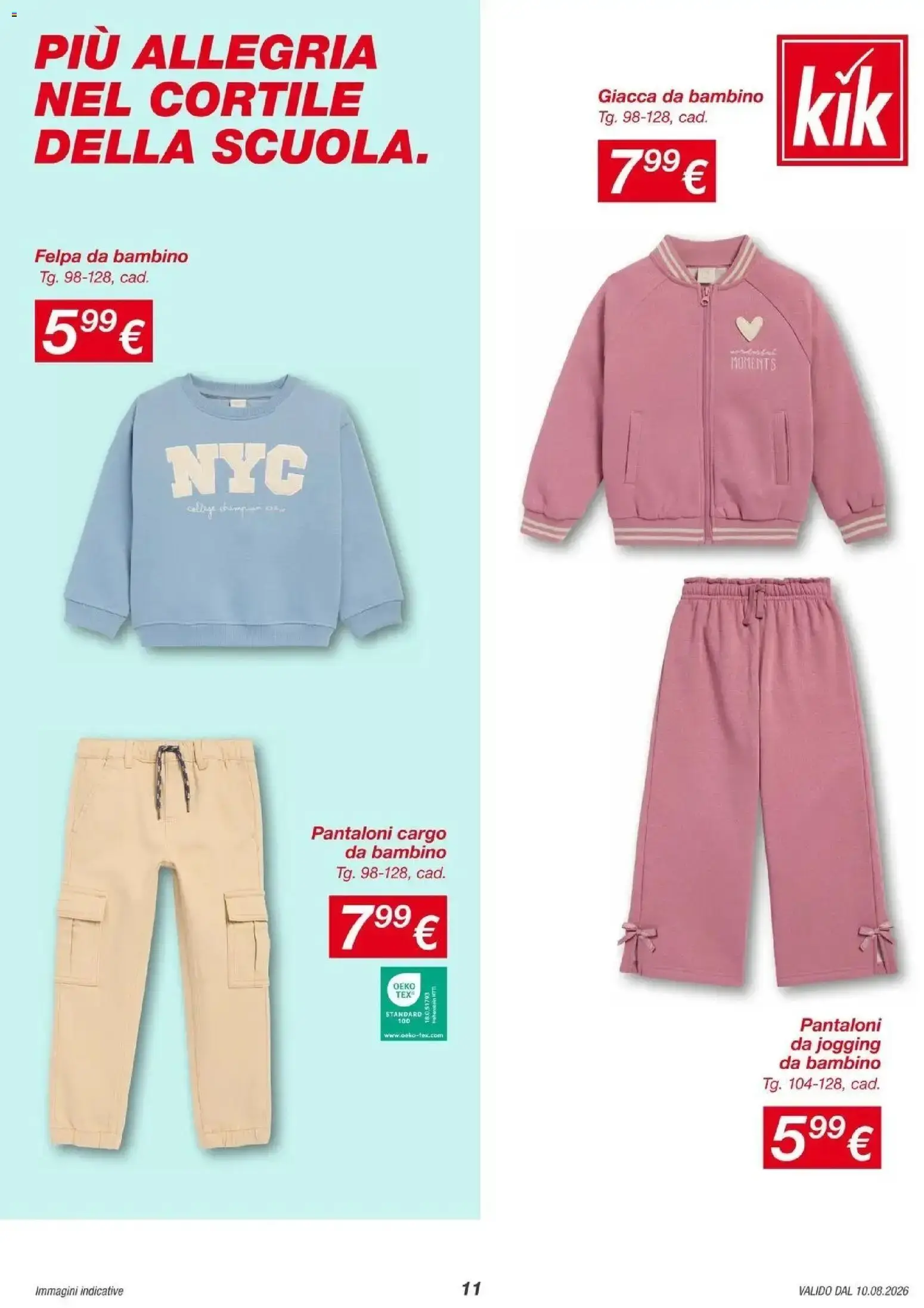 Nuovo KiK volantino Più divertimento a scuola dal 10/08/2026 > offerte anteprima 🛍️ da 10 agosto a 16 agosto di 2026 - Pagina del volantino 11