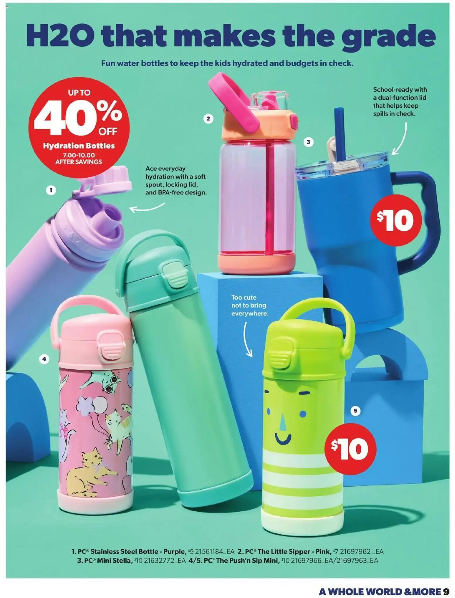 Real Canadian Superstore flyer - Back to school from August 6 to September 9 2026 - flyer page 9