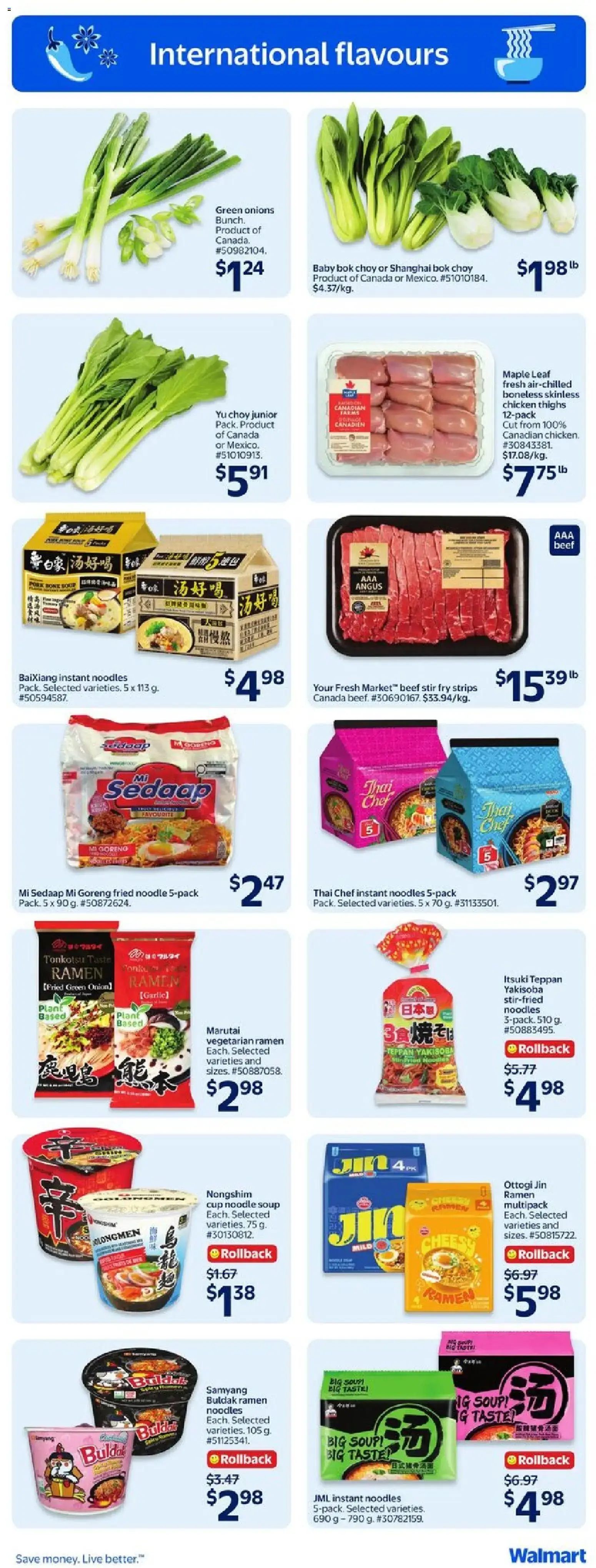 Walmart weekly flyer from Aug 6, 2026 > weekly specials & deals from August 6 to August 12 2026 - flyer page 5