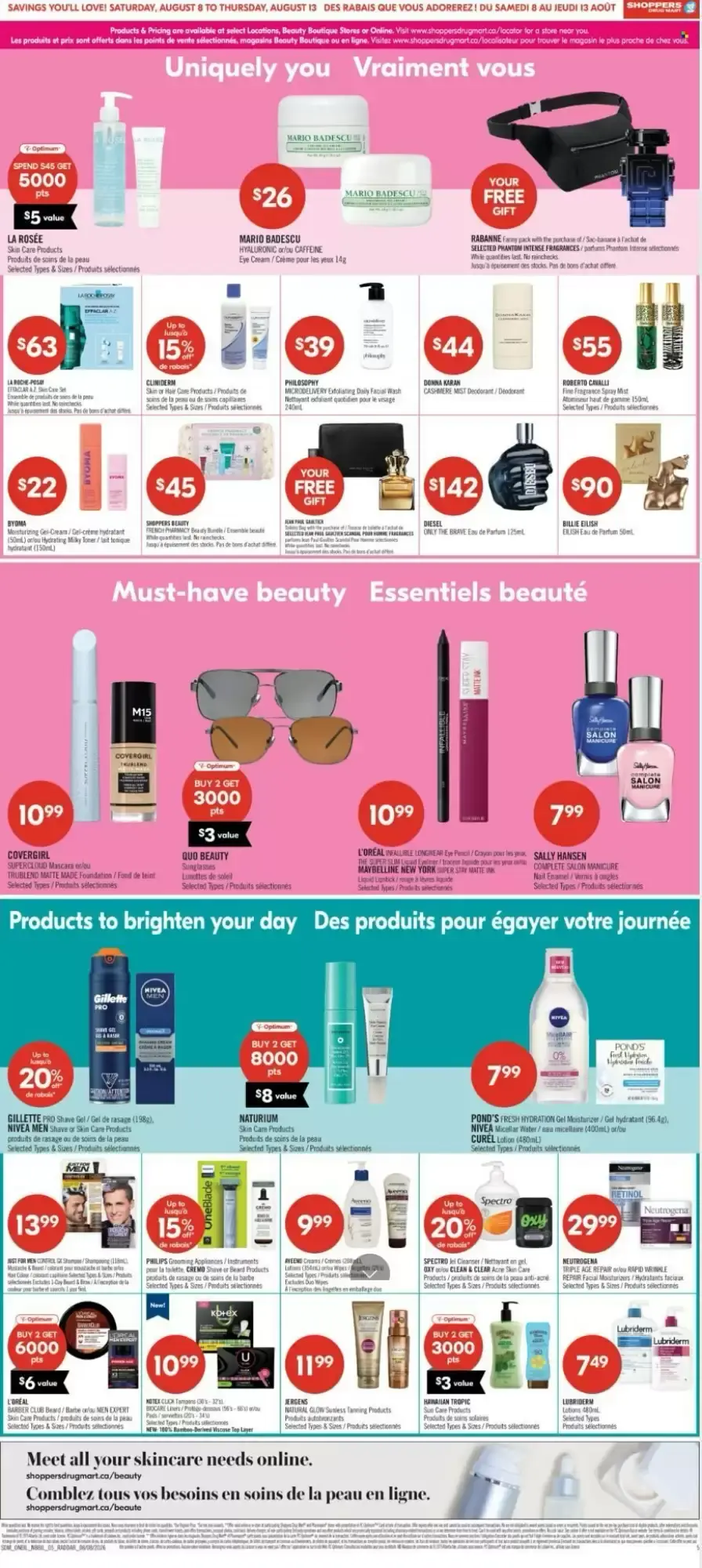 Shoppers Drug Mart flyer week 32 from August 8 to August 13 2026 - flyer page 10