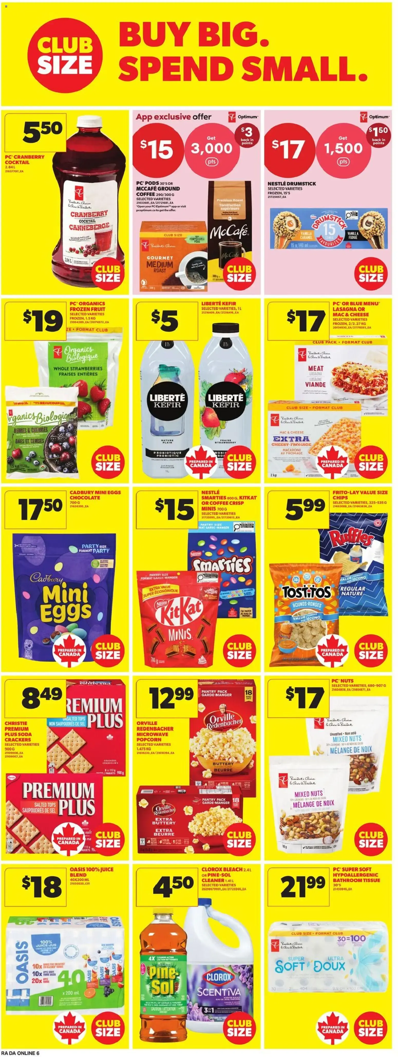 Atlantic Superstore weekly flyer / circulaire from August 6 to August 12 2026 - flyer page 12