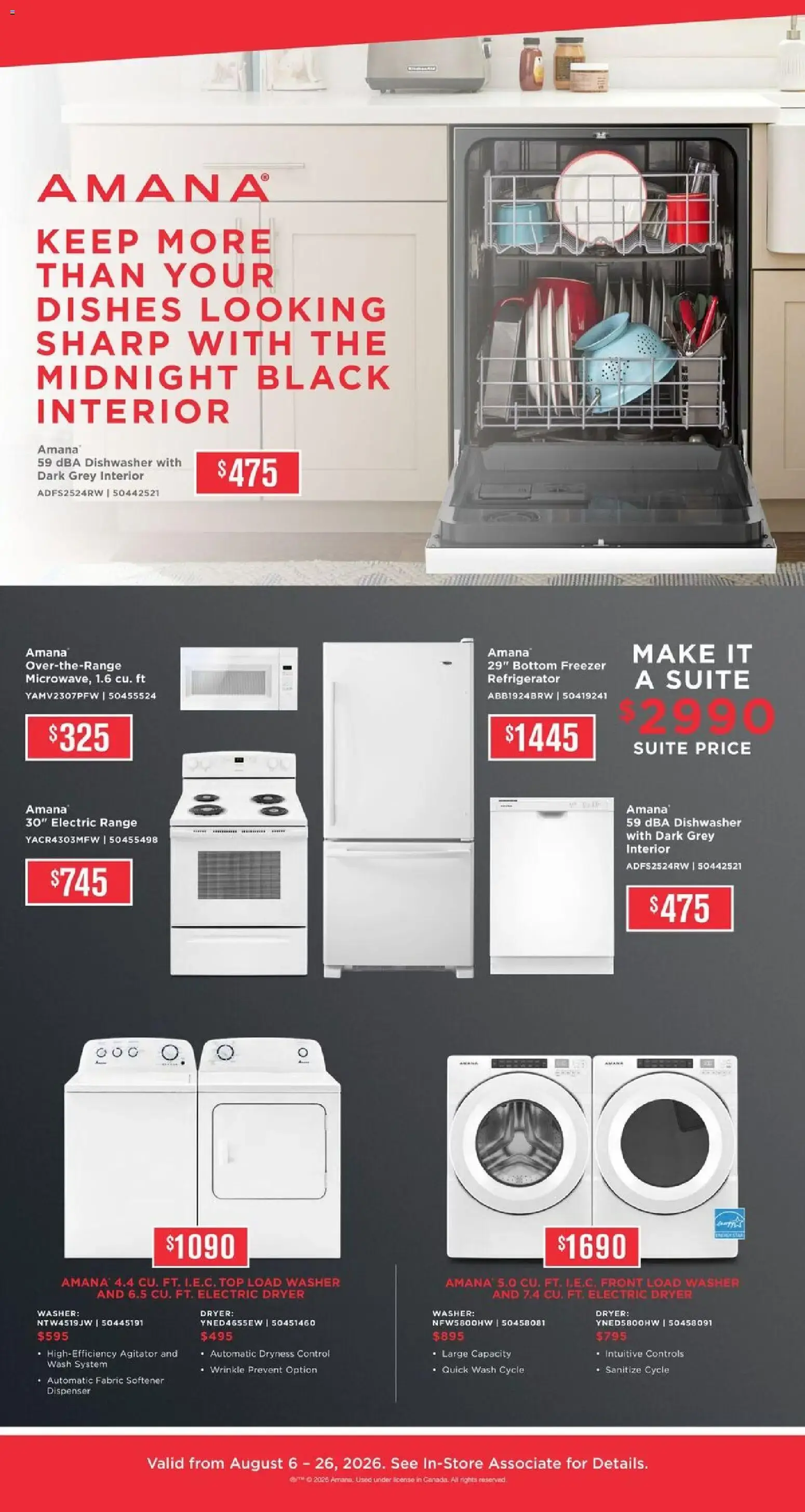 Leon's weekly flyer / circulaire from Aug 6, 2026 > weekly specials & deals from August 6 to August 12 2026 - flyer page 10