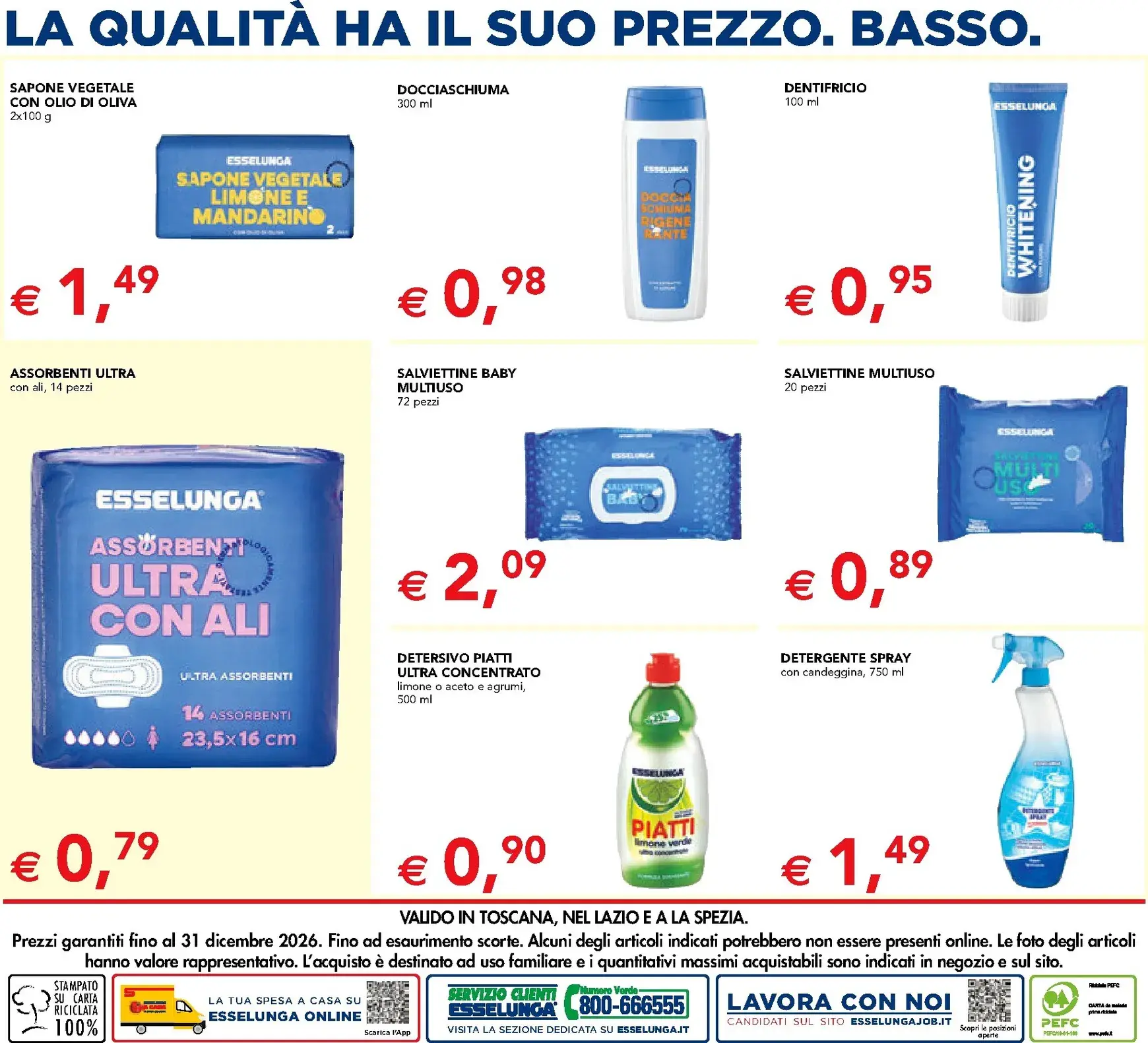 LA TUA SPESA COMPLETA FIRMATA ESSELUNGA da 27 maggio a 31 dicembre di 2026 - Pagina del volantino 8