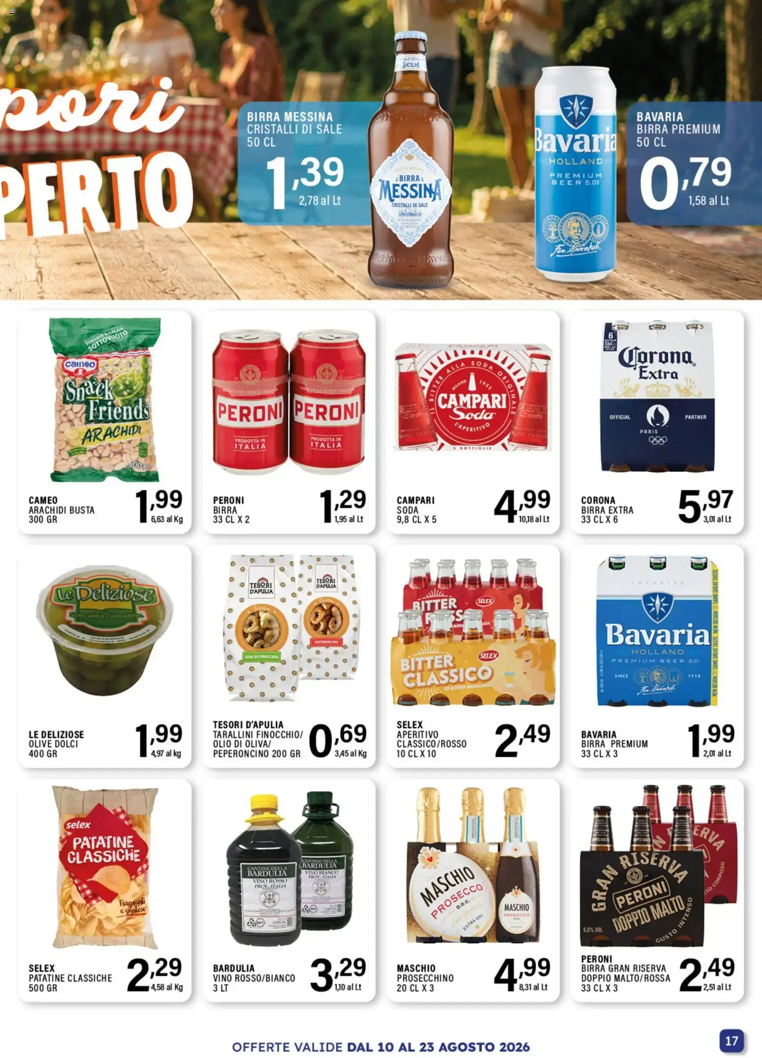 GECOP SUPERMERCATI - SOTTO COSTO FRESCHI da 10 agosto a 23 agosto di 2026 - Pagina del volantino 17