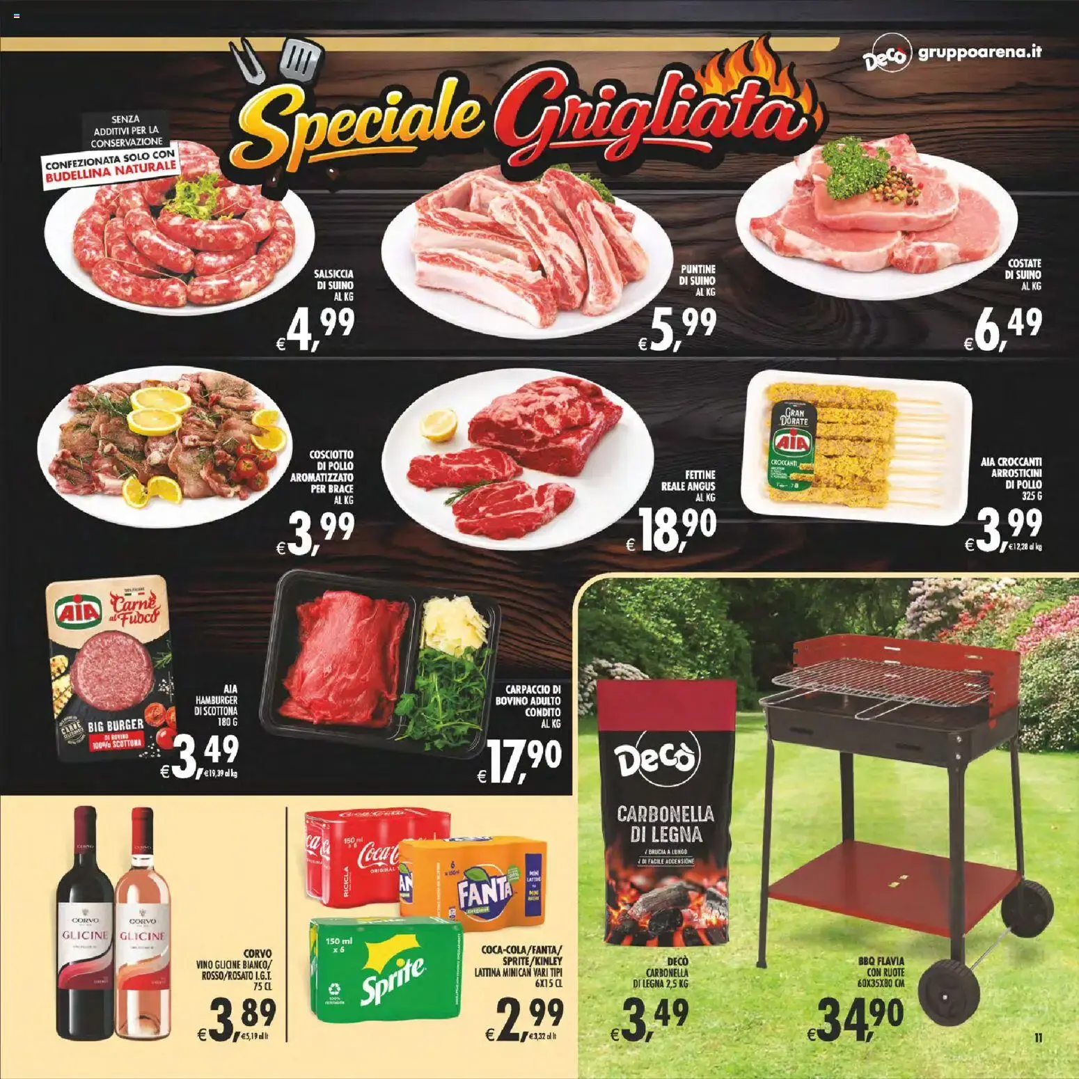 Nuovo Decò volantino Gourmet Sicilia dal 11/08/2026 > offerte anteprima 🛍️ da 11 agosto a 20 agosto di 2026 - Pagina del volantino 11