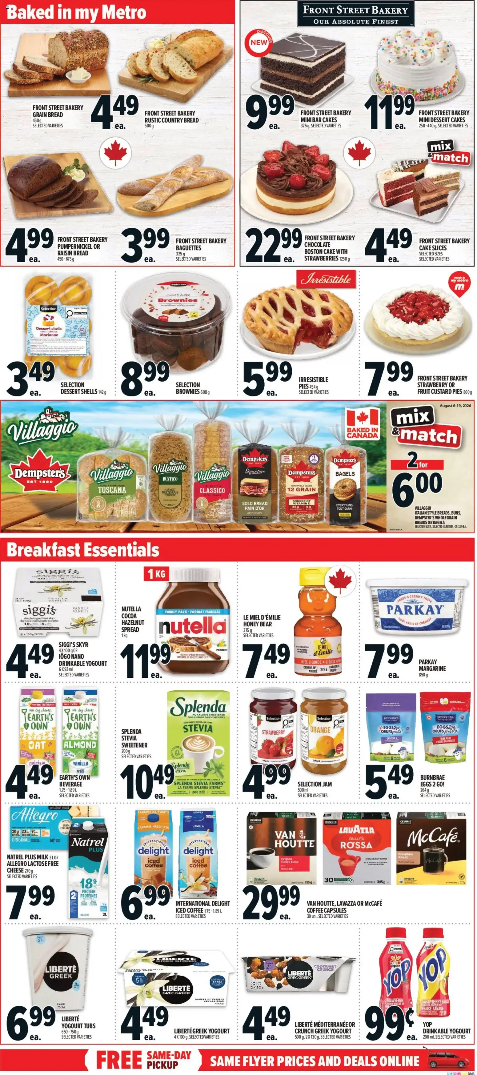 Metro weekly flyer / circulaire from Aug 6, 2026 > weekly specials & deals from August 6 to August 12 2026 - flyer page 8