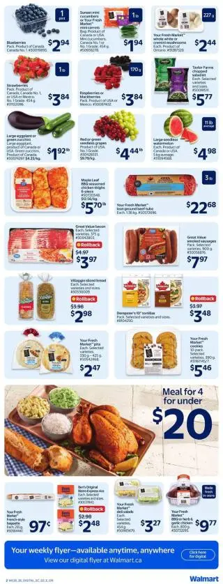 Walmart Flyer from August 5 to August 12 2026 - flyer page 3