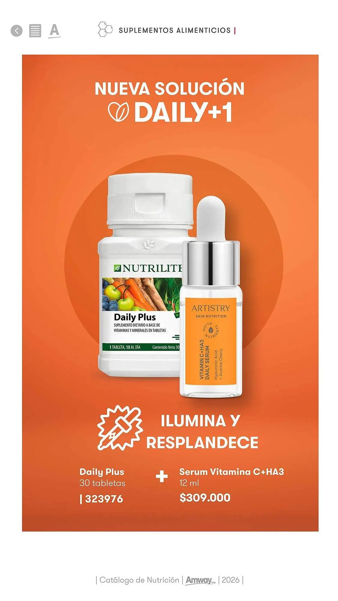 Catalogo de Catálogo Amway 26 de marzo al 31 de diciembre 2026 - Pag 10