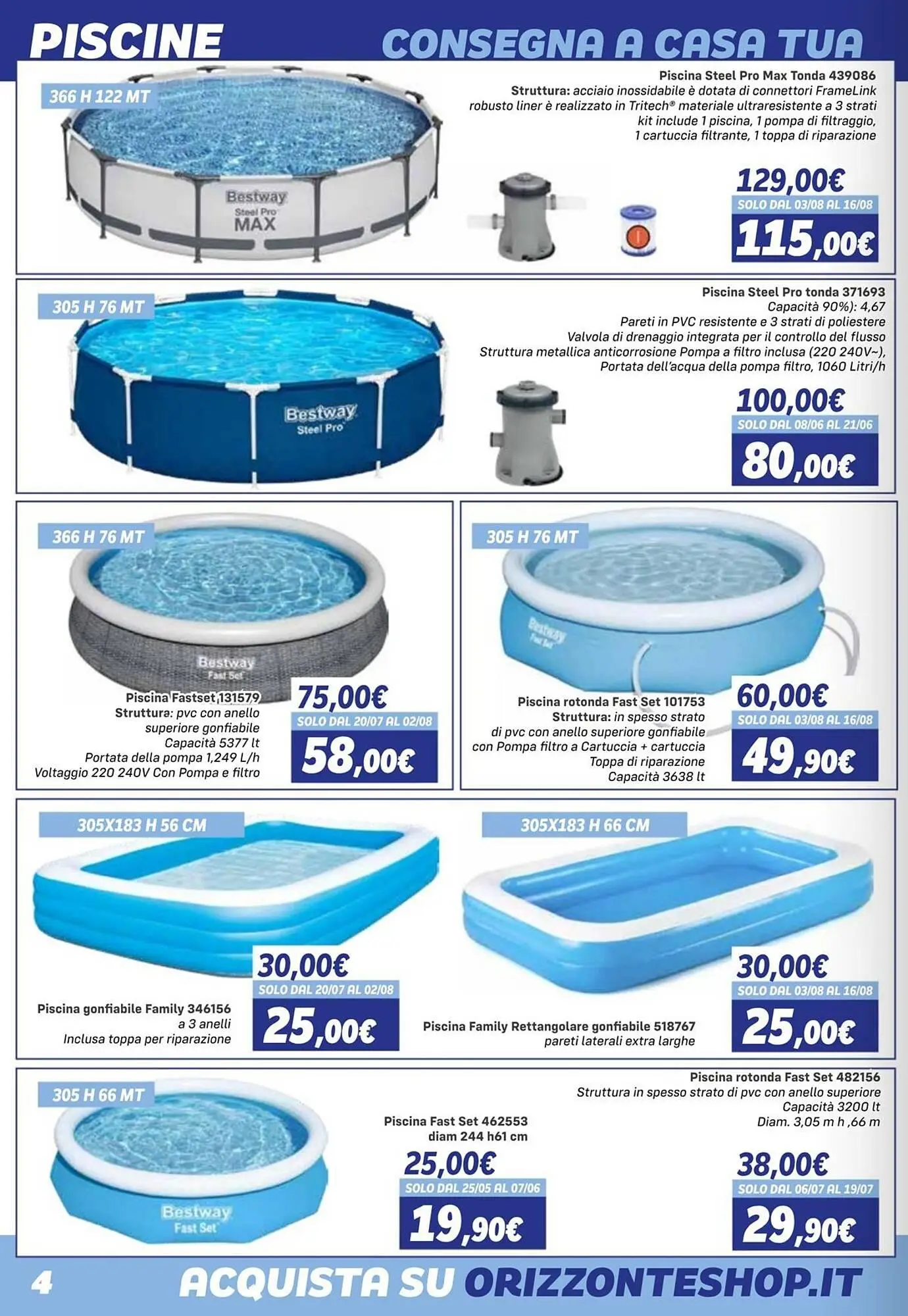 Volantino Orizzonte da 9 maggio a 27 settembre di 2026 - Pagina del volantino 4