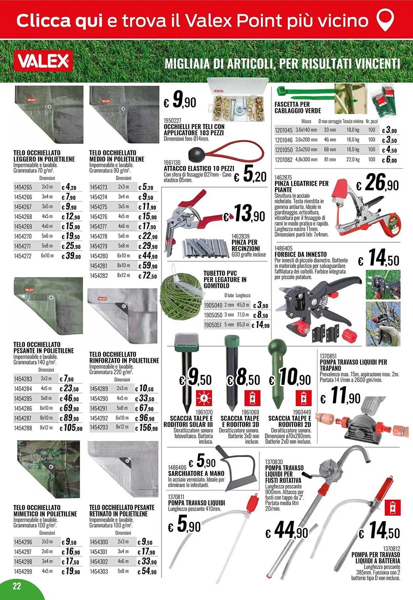 Volantino Valex da 26 marzo a 22 settembre di 2026 - Pagina del volantino 22