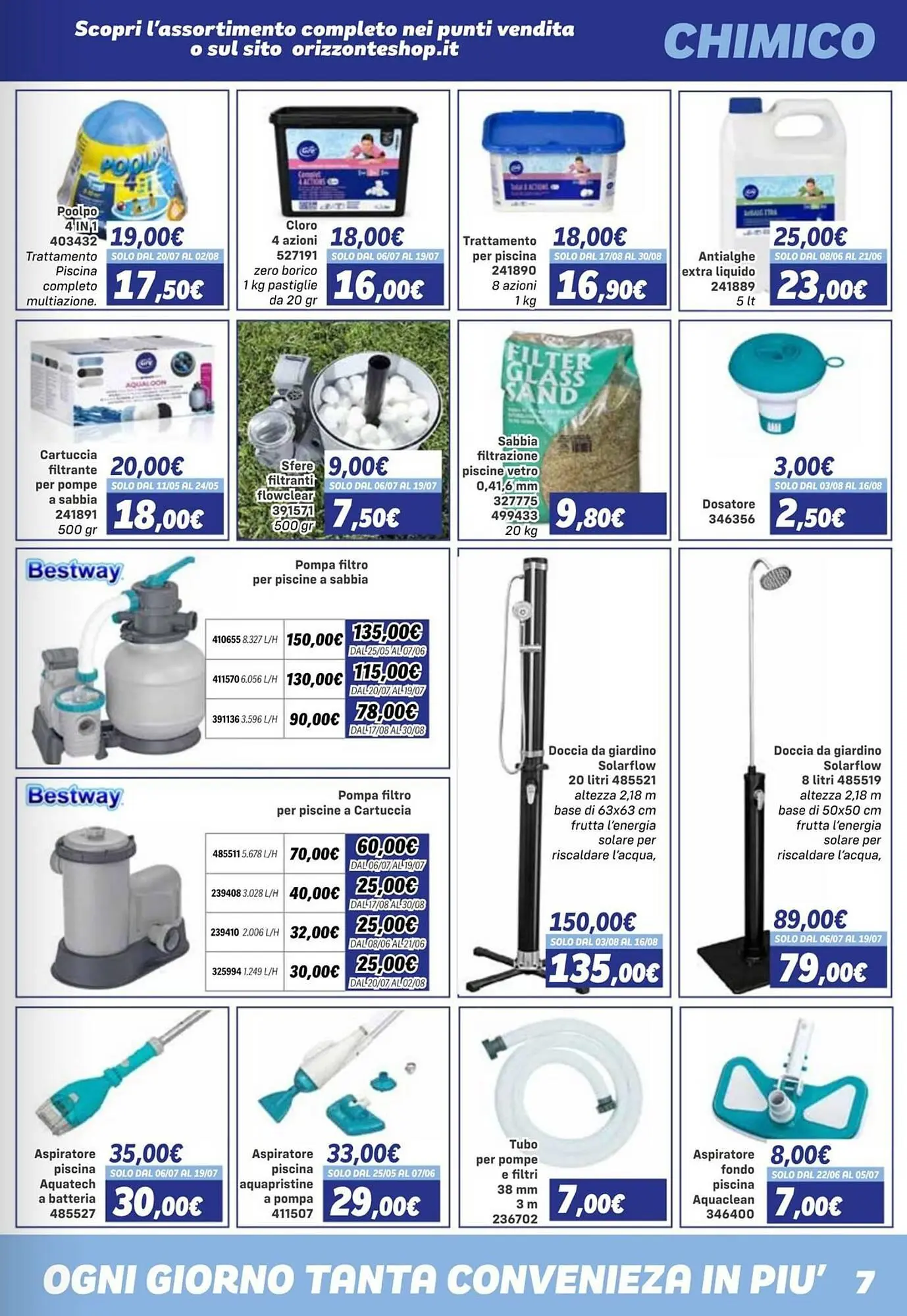 Volantino Orizzonte da 9 maggio a 27 settembre di 2026 - Pagina del volantino 7