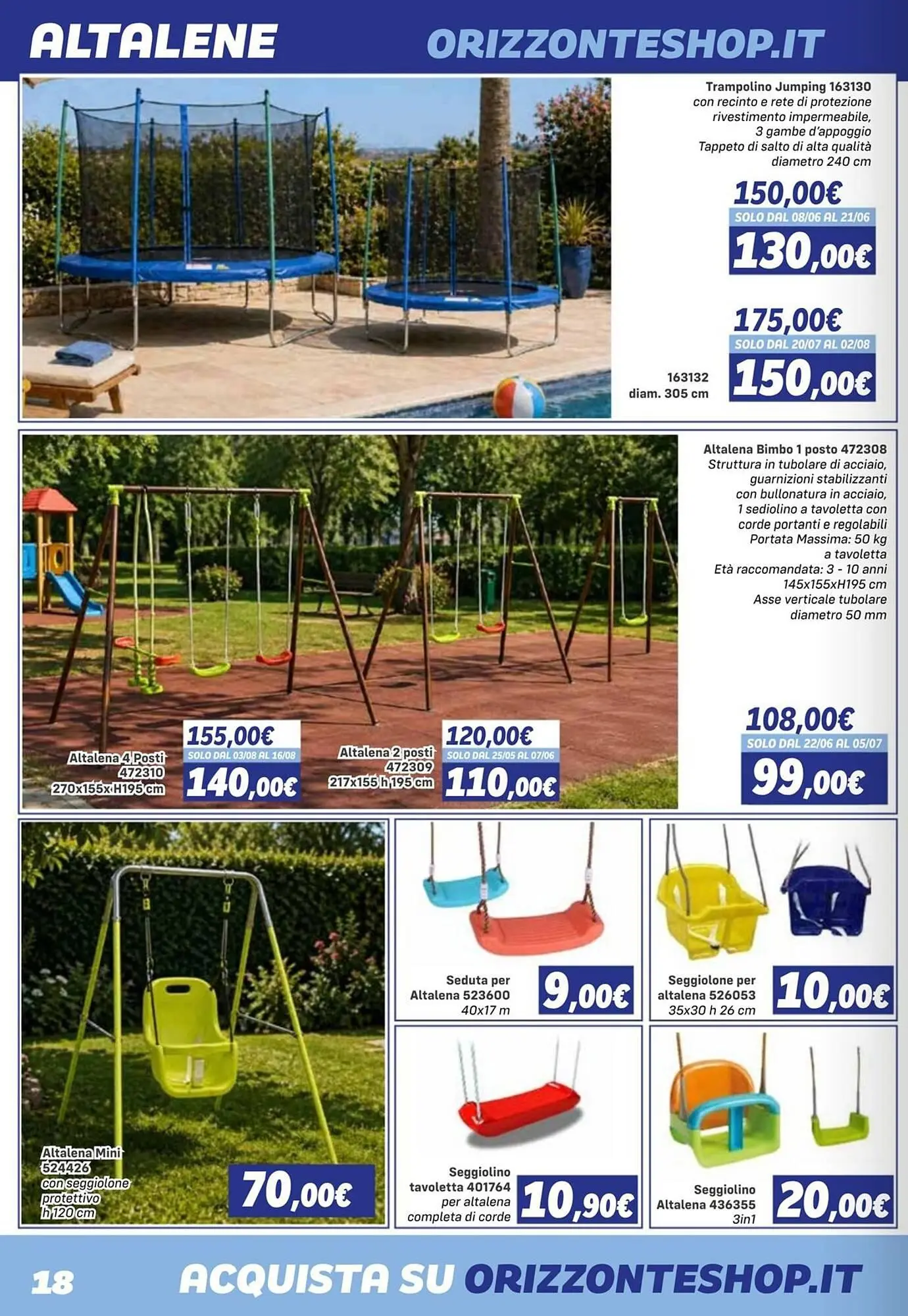 Volantino Orizzonte da 9 maggio a 27 settembre di 2026 - Pagina del volantino 18