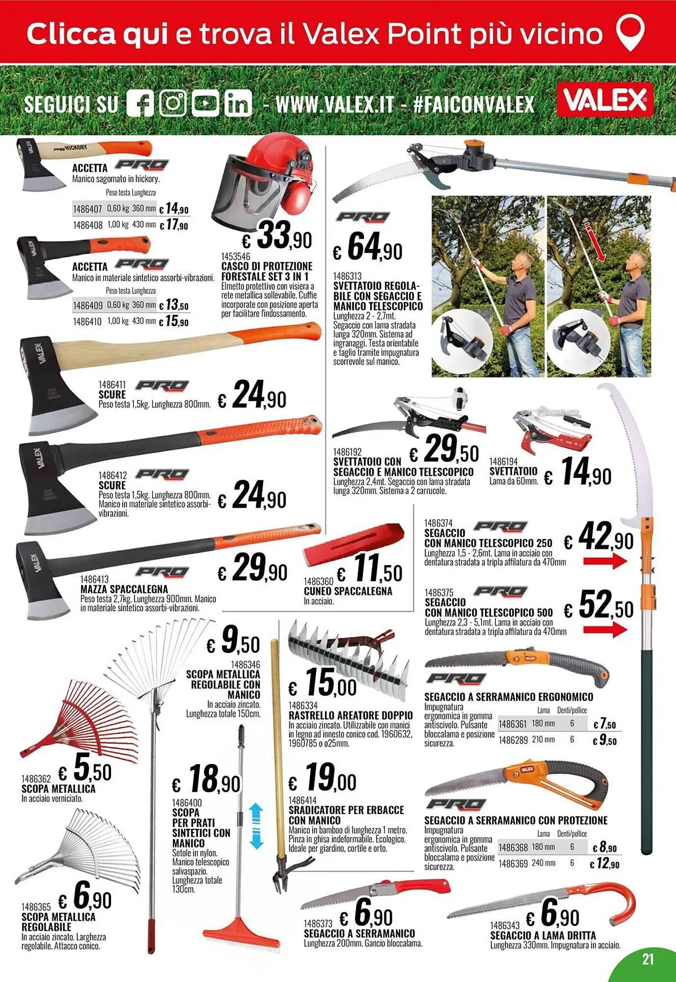 Volantino Valex da 26 marzo a 22 settembre di 2026 - Pagina del volantino 21