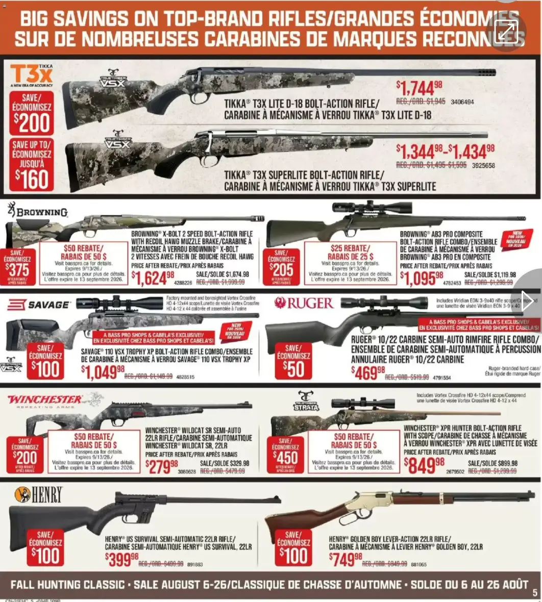 Cabelas — 2026-08-06 from August 6 to August 27 2026 - flyer page 5