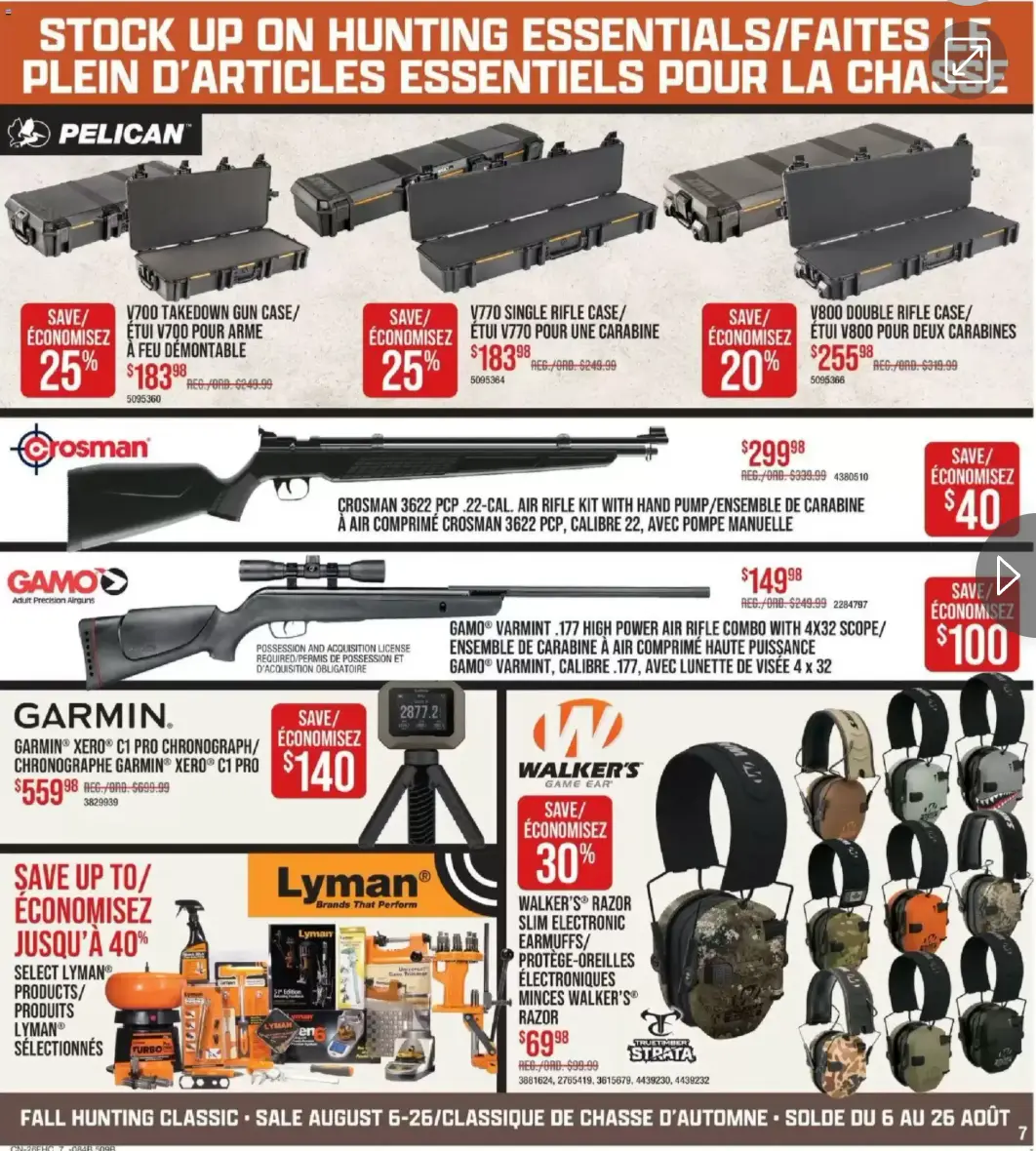 Cabelas — 2026-08-06 from August 6 to August 27 2026 - flyer page 6