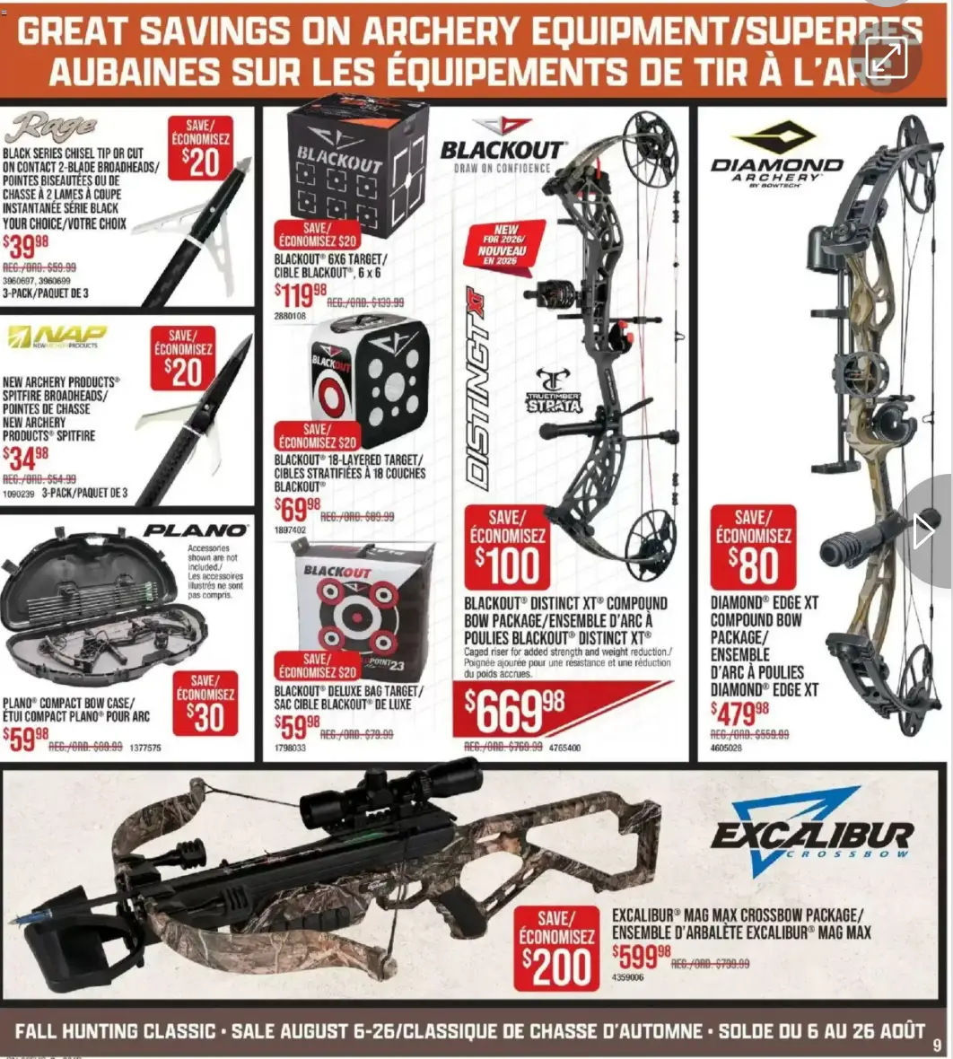 Cabelas — 2026-08-06 from August 6 to August 27 2026 - flyer page 9