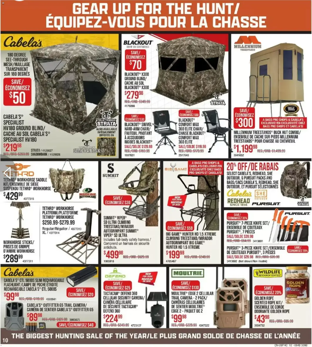 Cabelas — 2026-08-06 from August 6 to August 27 2026 - flyer page 11