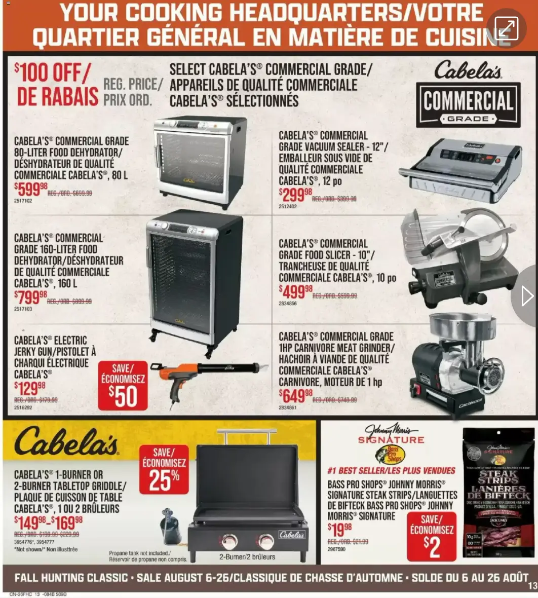 Cabelas — 2026-08-06 from August 6 to August 27 2026 - flyer page 13