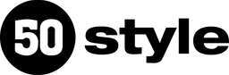 50 style logo