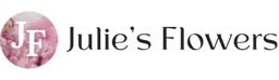 juli's flower shop logo