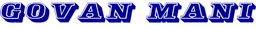 govan mani logo
