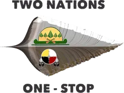 two nations one stop logo