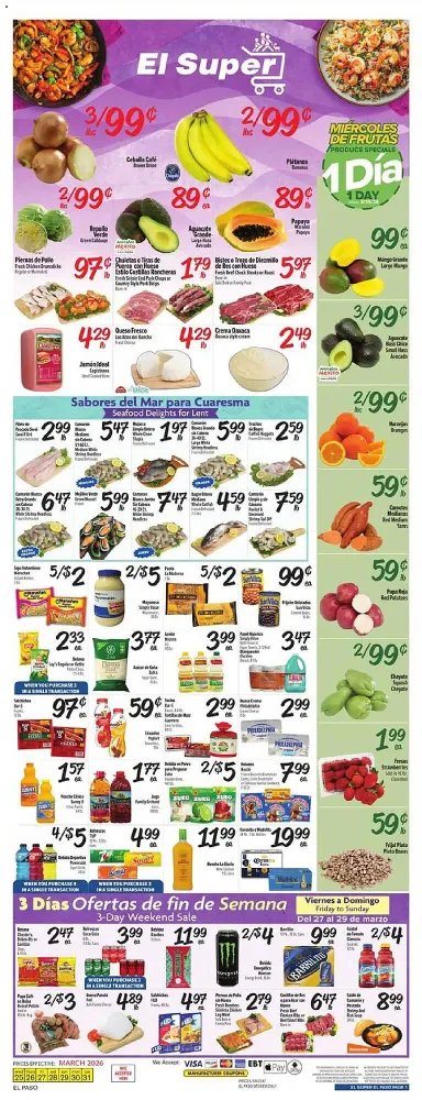 Weekly Deals at El Super: Top Discounts and Limited-Time Offers