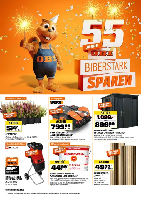 Faszinierend Obi Angebote Prospekt Bilder