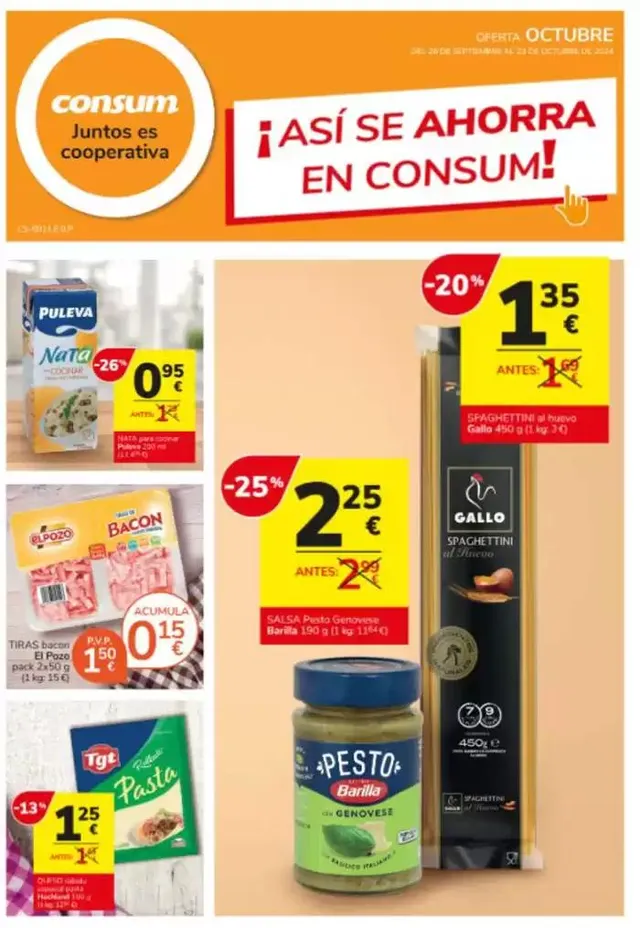 Consum: Ofertas y Flyers Semanales de Tiendas