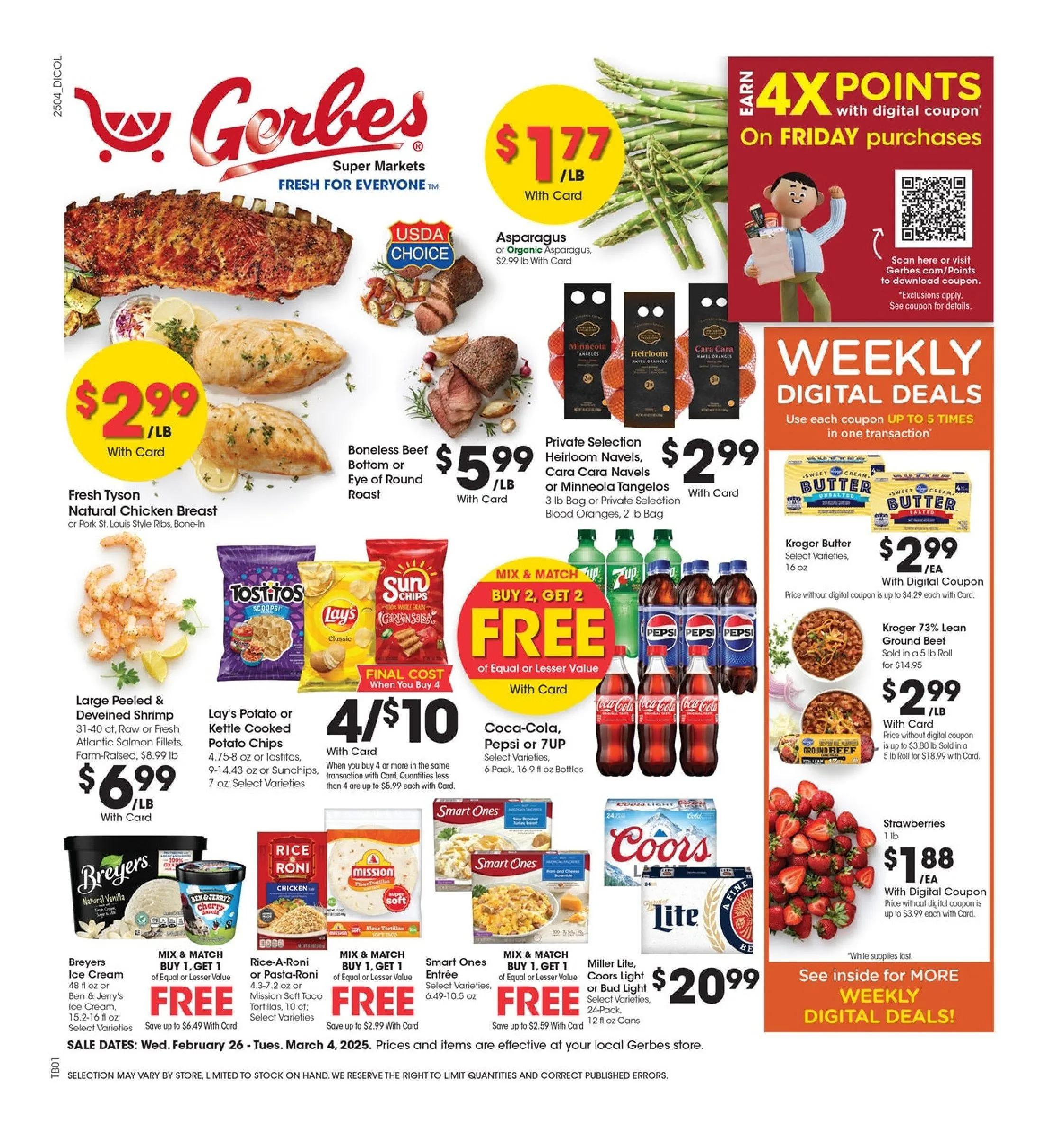 Weekly ad US - Gerbes Super Markets from February 26 to March 4 2025 - Page 