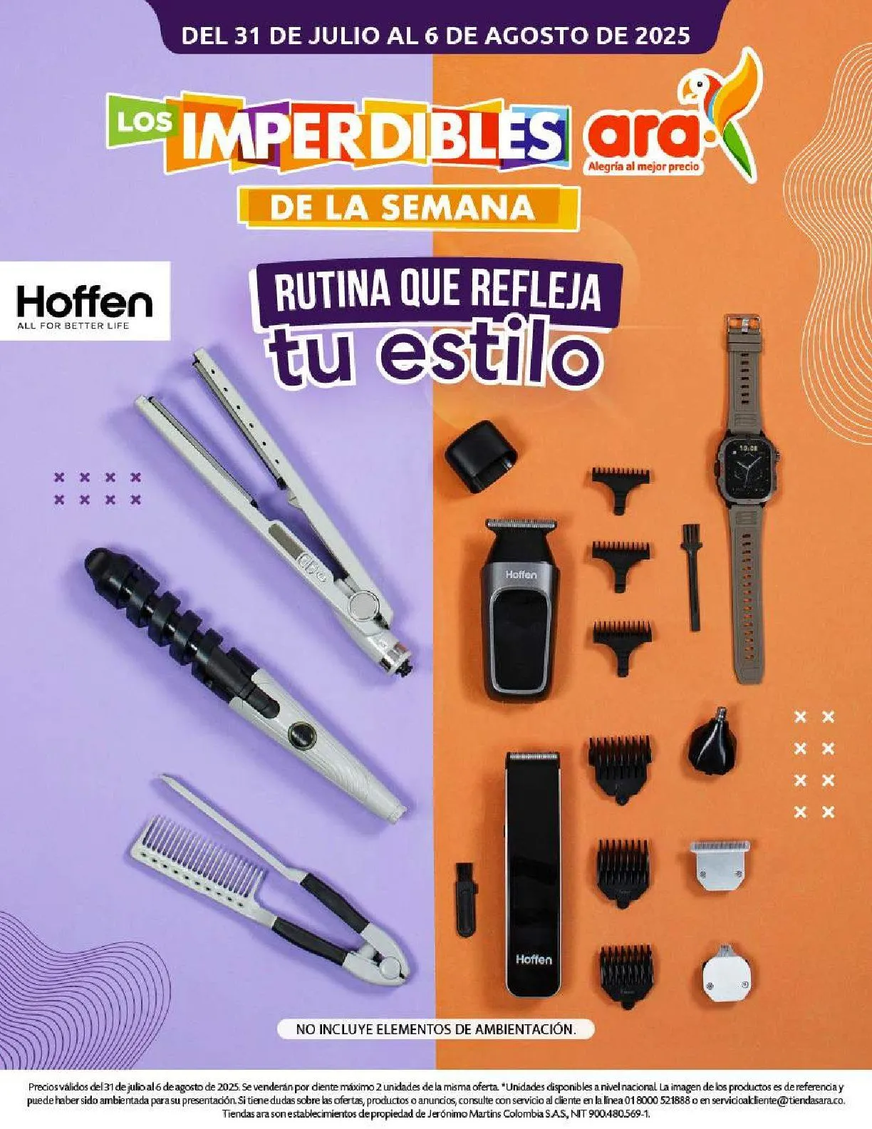 Catalogo de Ara Ofertas Imperdibles 31 de julio al 6 de agosto 2025 - Pag 