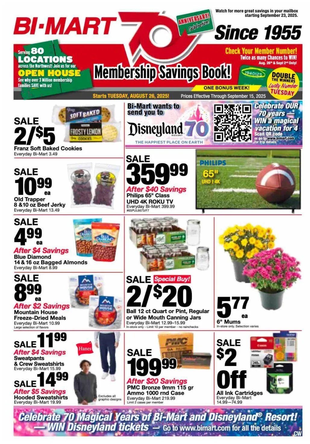Weekly ad Weekly ads from August 26 to September 15 2025 - Page 1