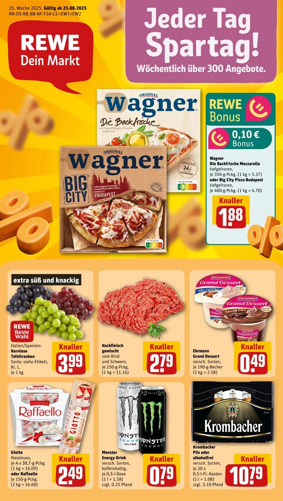REWE Prospekte  von 23. August bis 31. August 2025 - Prospekt seite 